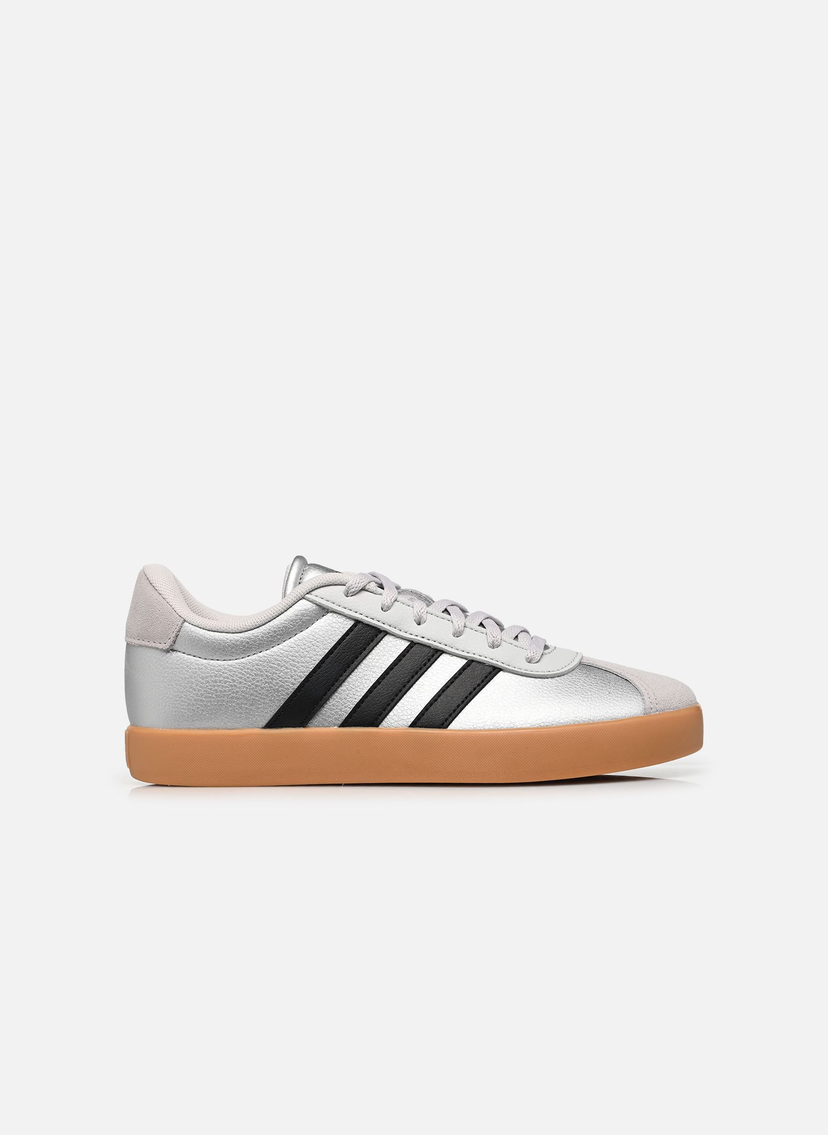 Baskets VL COURT 3.0 K fille argent adidas sportswear Baskets VL COURT 3.0 K fille argent SILVMT/CBLACK/LGSOGR
