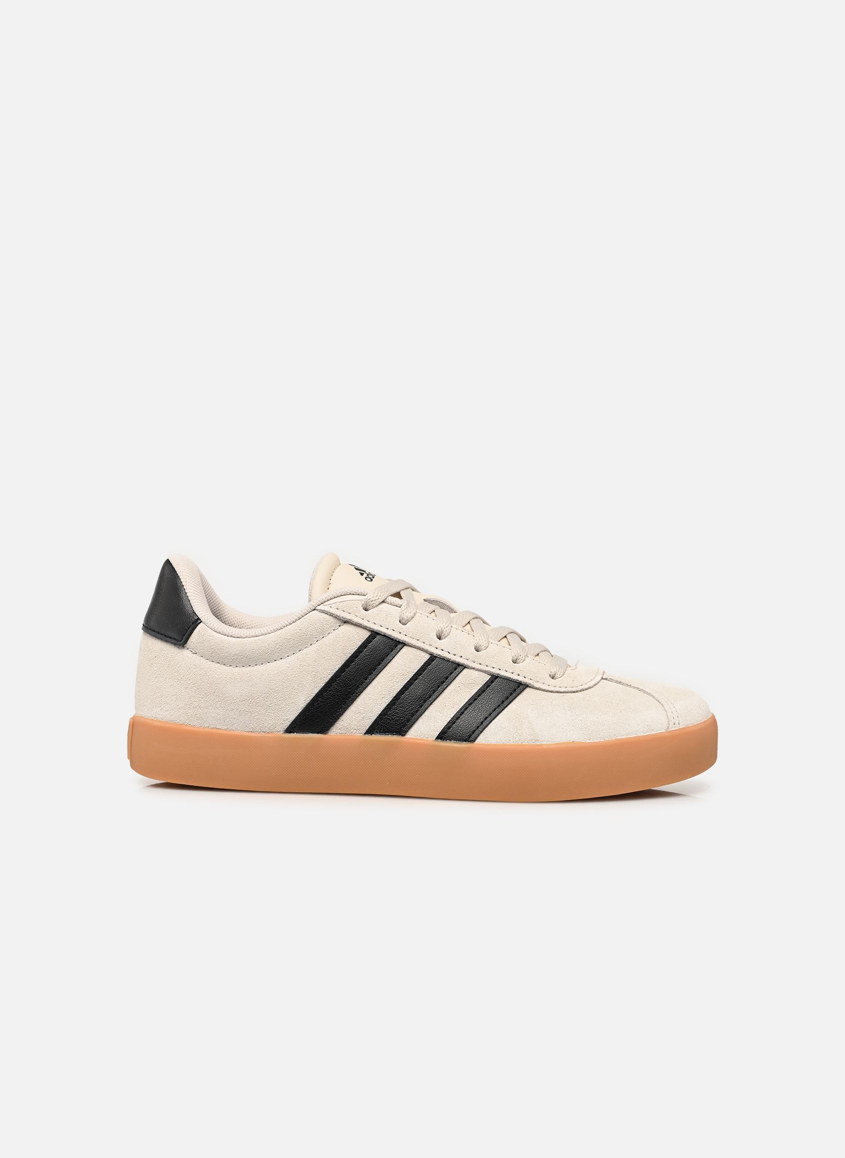 Baskets VL COURT 3.0 K garçon gris adidas sportswear Baskets VL COURT 3.0 K garçon gris ALUMIN/CBLACK/GUM3