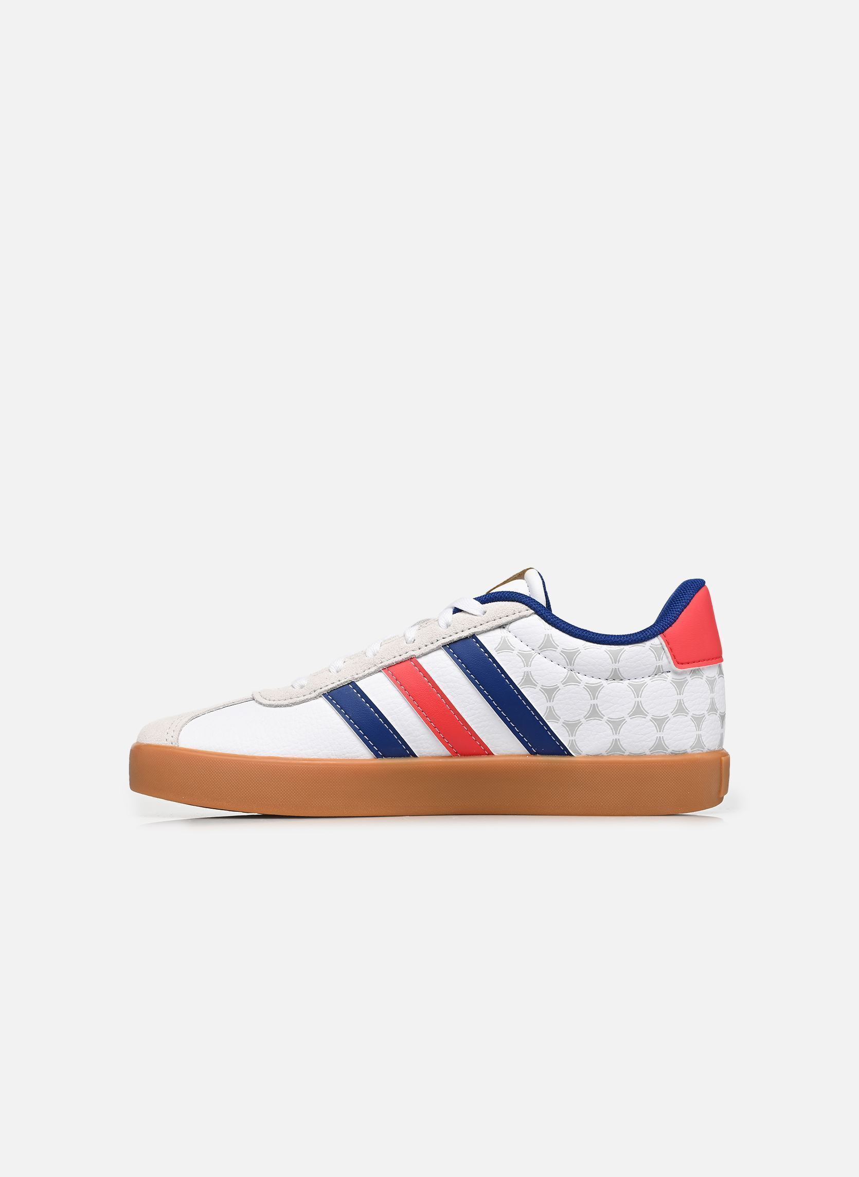 Sneakers VL COURT 3.0 K jongens wit adidas sportswear Sneakers VL COURT 3.0 K jongens wit FTWWHT/PURRUB/MYSINK