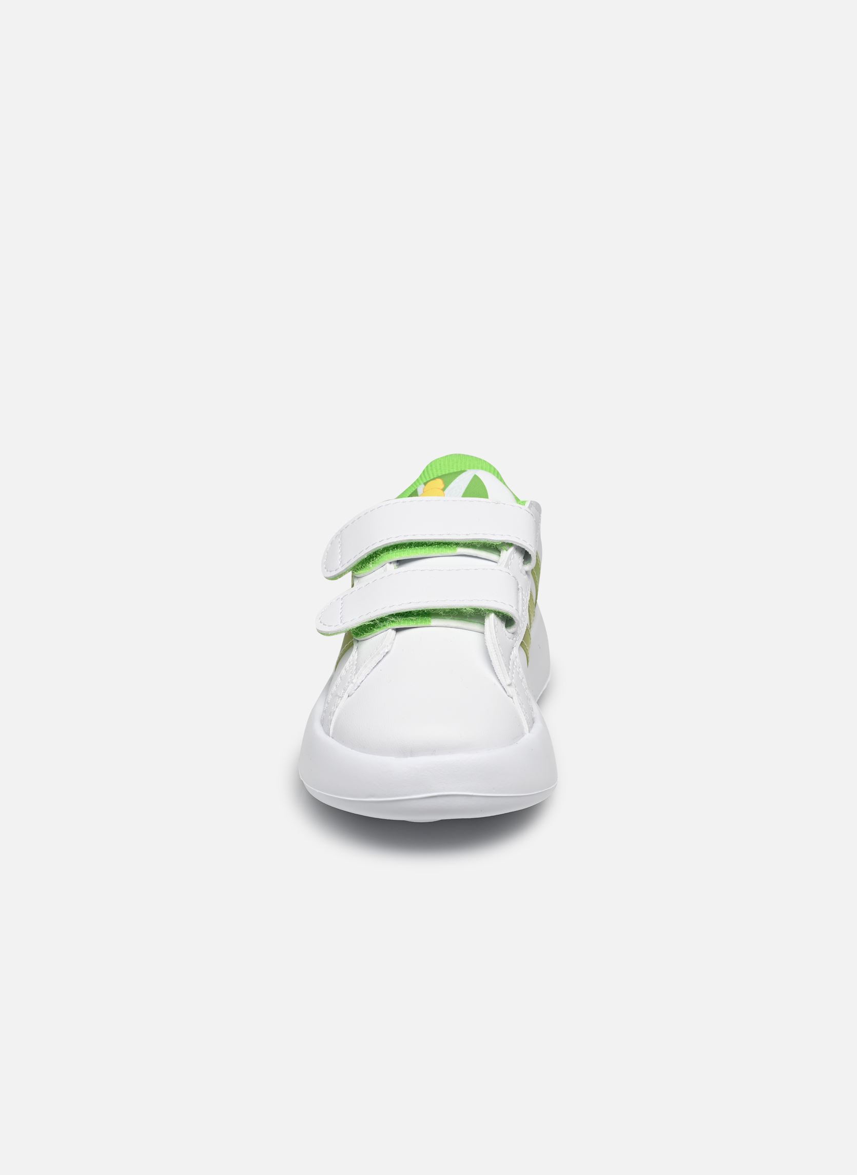 Baskets Grand Court 2.0 Tink Cf I fille blanc adidas sportswear Baskets Grand Court 2.0 Tink Cf I fille blanc FTWWHT/LINGRN/LUCLIM