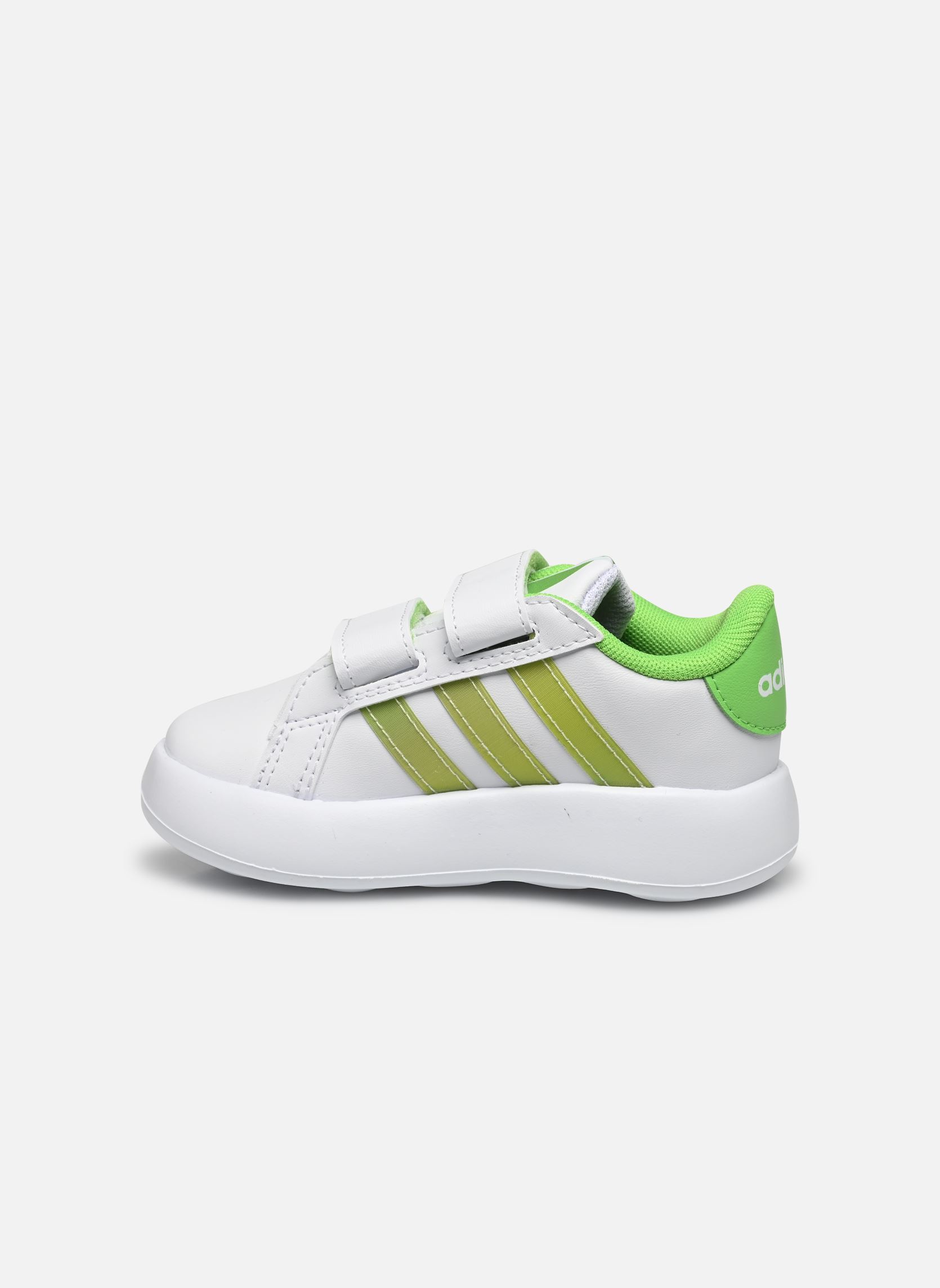 Baskets Grand Court 2.0 Tink Cf I fille blanc adidas sportswear Baskets Grand Court 2.0 Tink Cf I fille blanc FTWWHT/LINGRN/LUCLIM