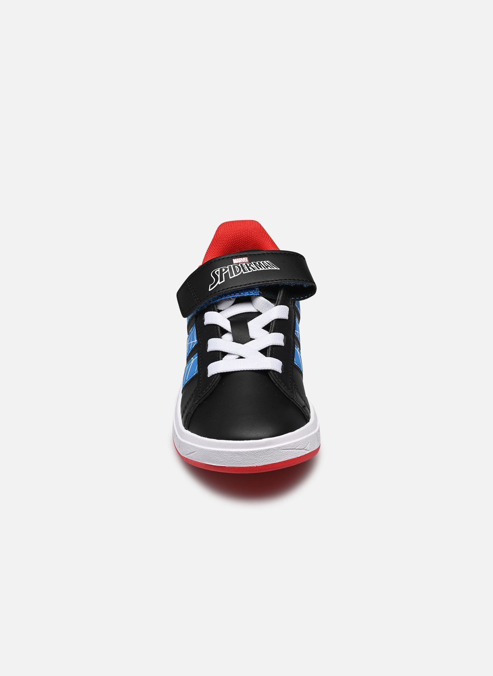 Zapatillas Grand Court Spider-Man El K negro adidas sportswear Zapatillas Grand Court Spider-Man El K negro CBLACK/BRBLUE/PURRUB
