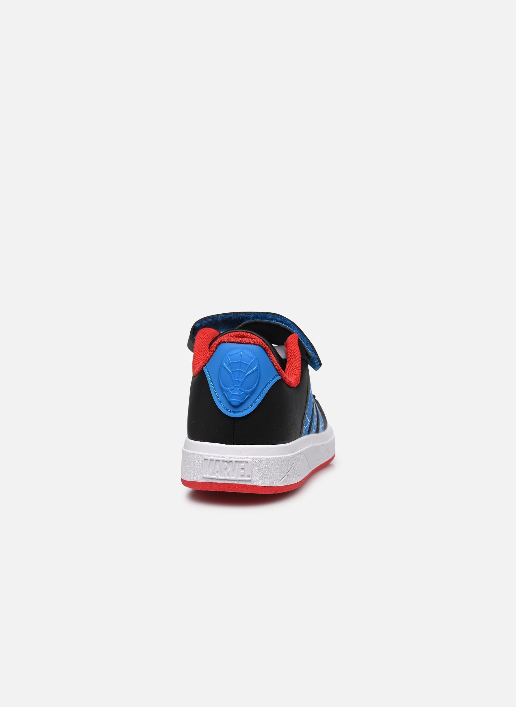 Zapatillas Grand Court Spider-Man El K negro adidas sportswear Zapatillas Grand Court Spider-Man El K negro CBLACK/BRBLUE/PURRUB