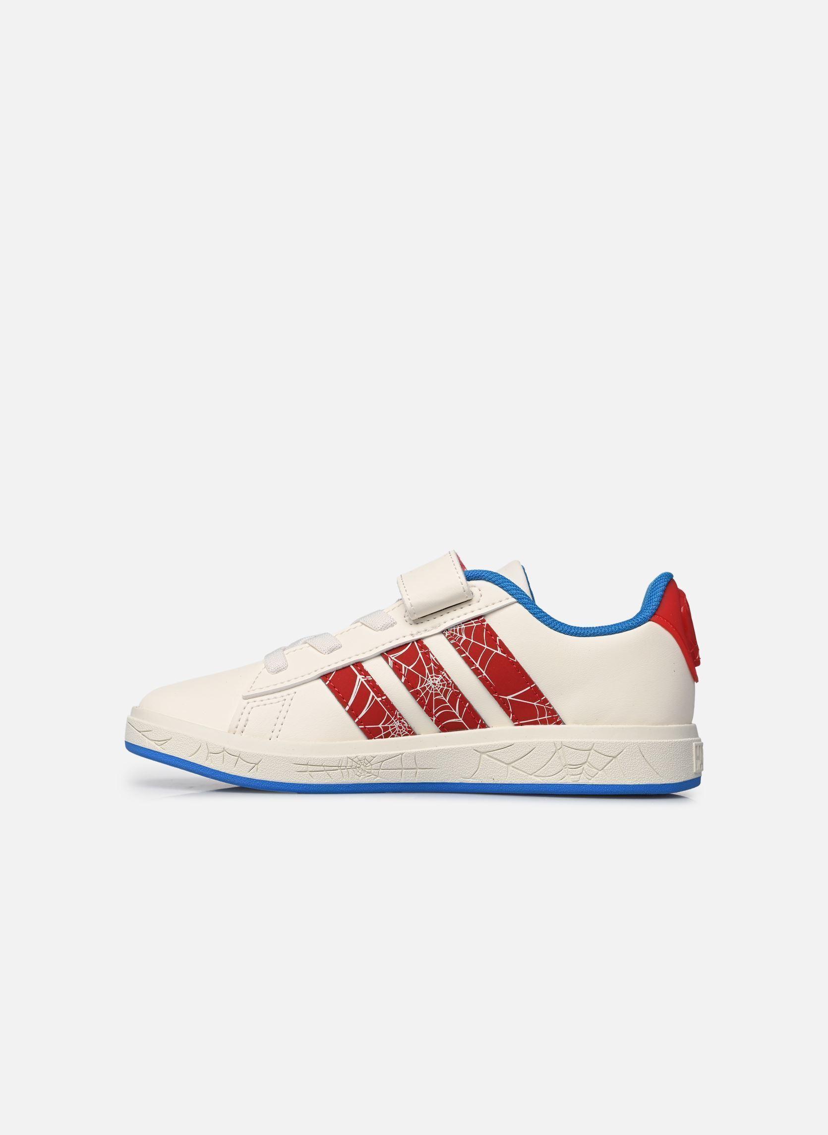Sneaker Grand Court Spider-Man El K weiß adidas sportswear Sneaker Grand Court Spider-Man El K weiß CLOWHI/PURRUB/BRBLUE