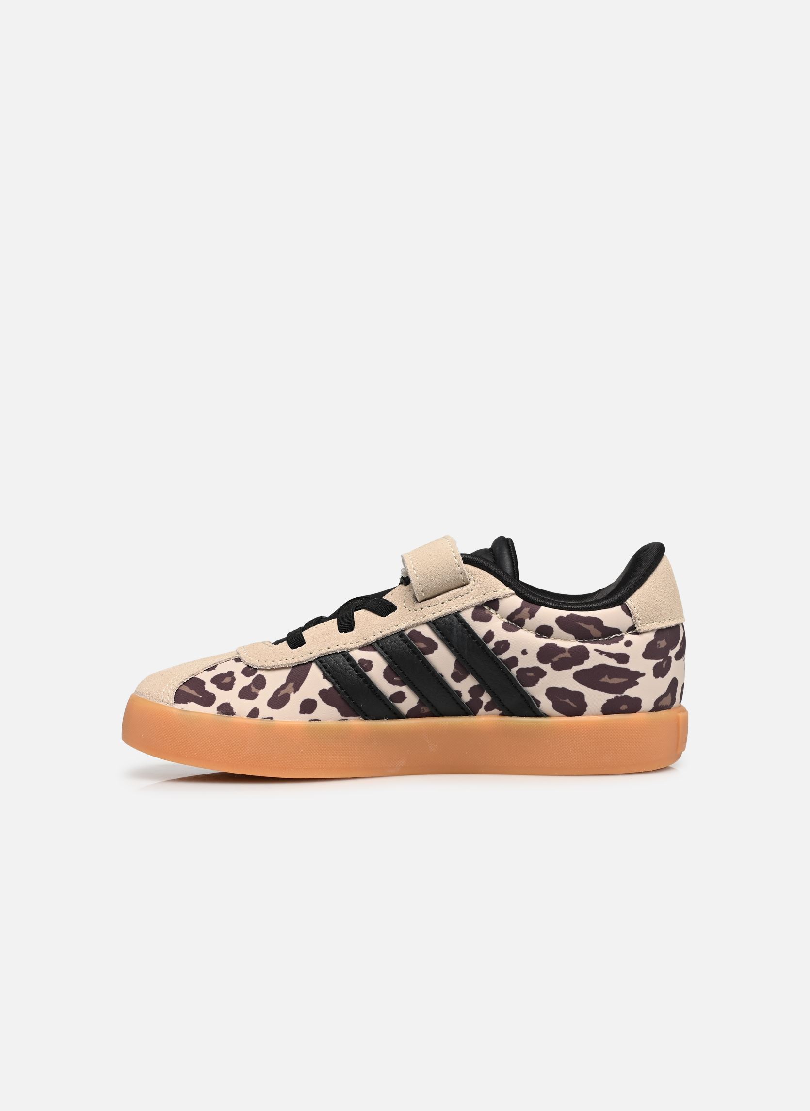 Niedrige Sneaker VL COURT 3.0 EL C braun adidas sportswear Niedrige Sneaker VL COURT 3.0 EL C braun CRYSTAL LINEN