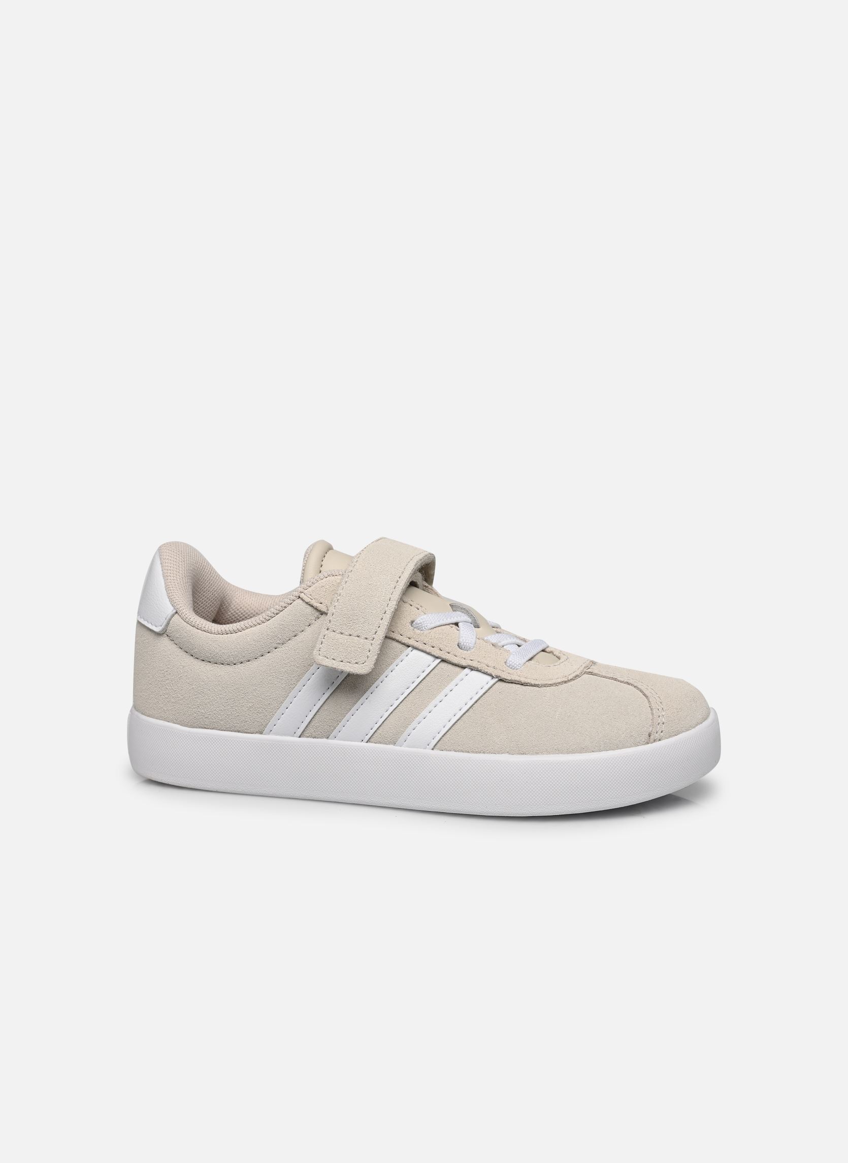 Baskets VL COURT 3.0 EL C beige adidas sportswear Baskets VL COURT 3.0 EL C beige ALUMIN/FTWWHT/ALUMIN