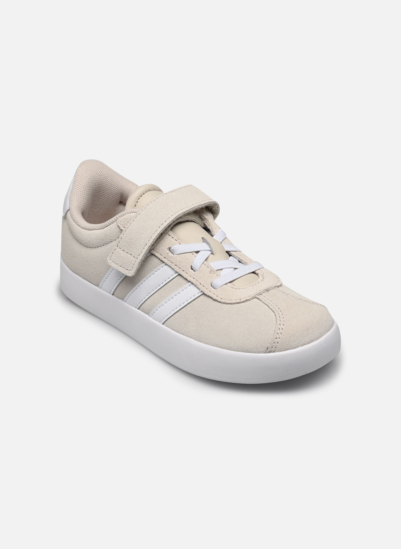 Baskets VL COURT 3.0 EL C beige adidas sportswear Baskets VL COURT 3.0 EL C beige ALUMIN/FTWWHT/ALUMIN