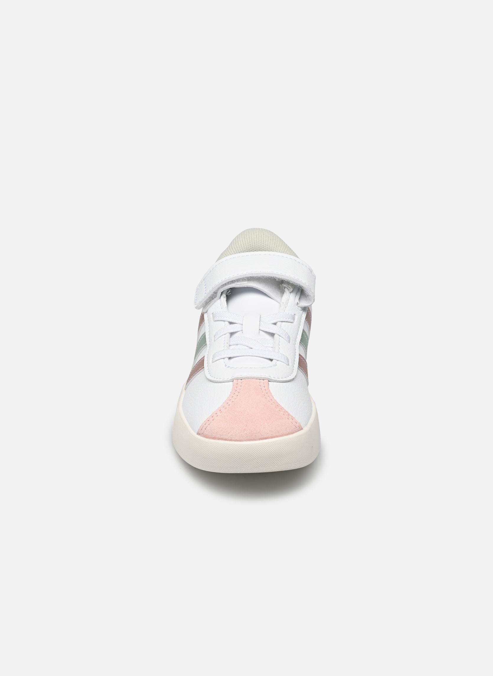 Baskets VL COURT 3.0 EL C fille blanc adidas sportswear Baskets VL COURT 3.0 EL C fille blanc FTWBLA/VERLIM/ROSAMÉ