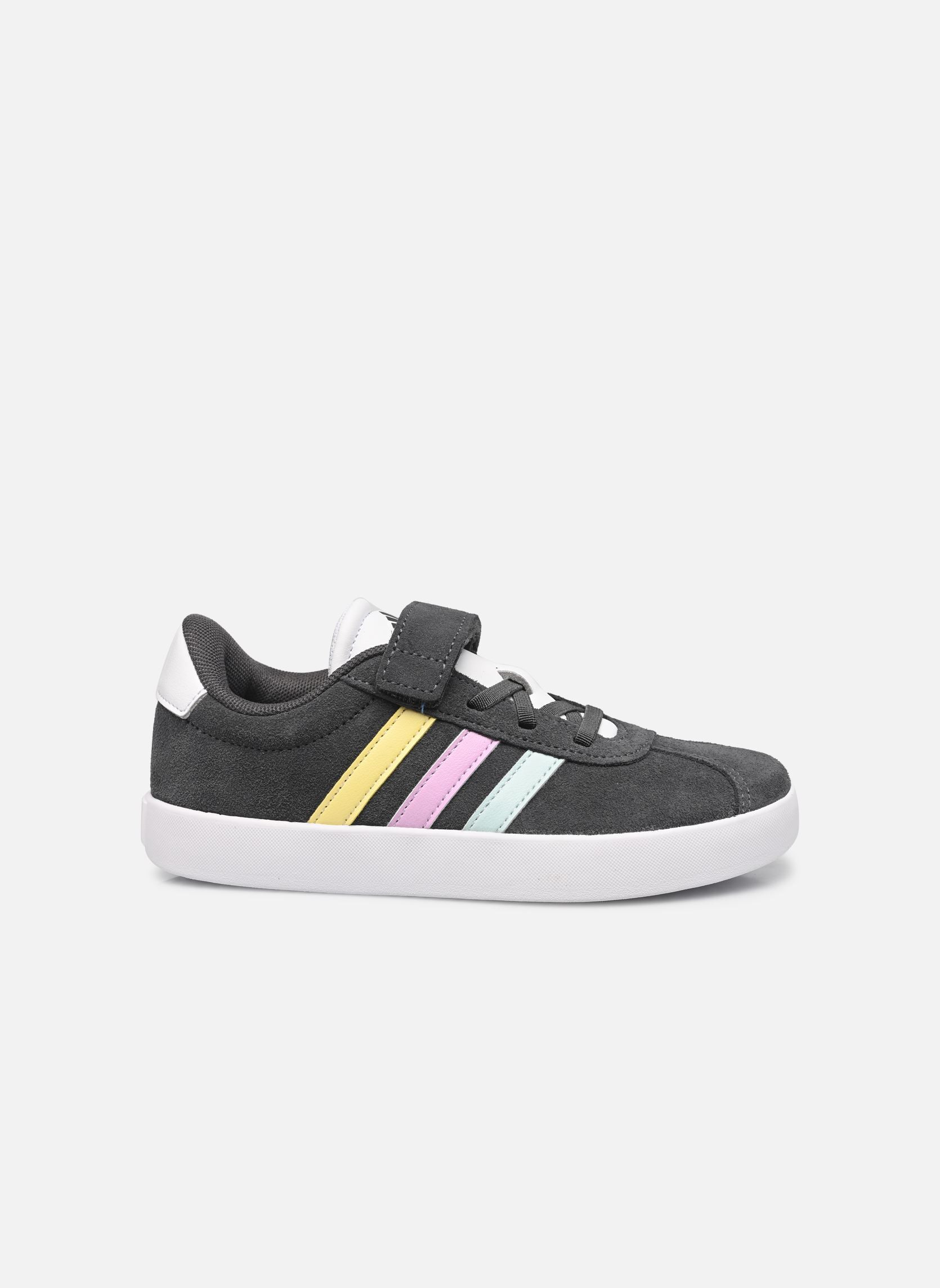 Baskets VL COURT 3.0 EL C fille gris adidas sportswear Baskets VL COURT 3.0 EL C fille gris VERTSI/MENHAL/LILBON