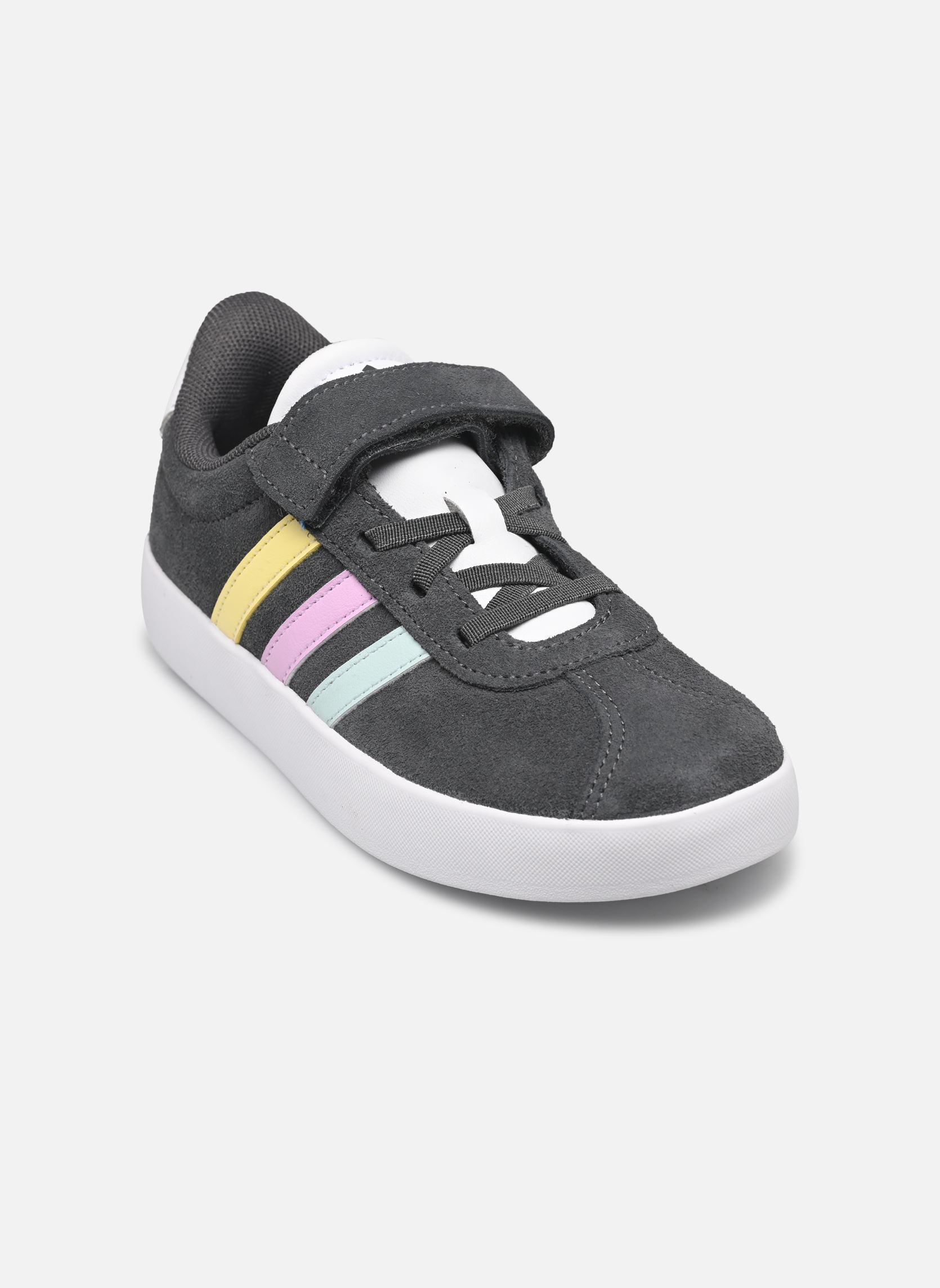 Baskets VL COURT 3.0 EL C fille gris adidas sportswear Baskets VL COURT 3.0 EL C fille gris VERTSI/MENHAL/LILBON