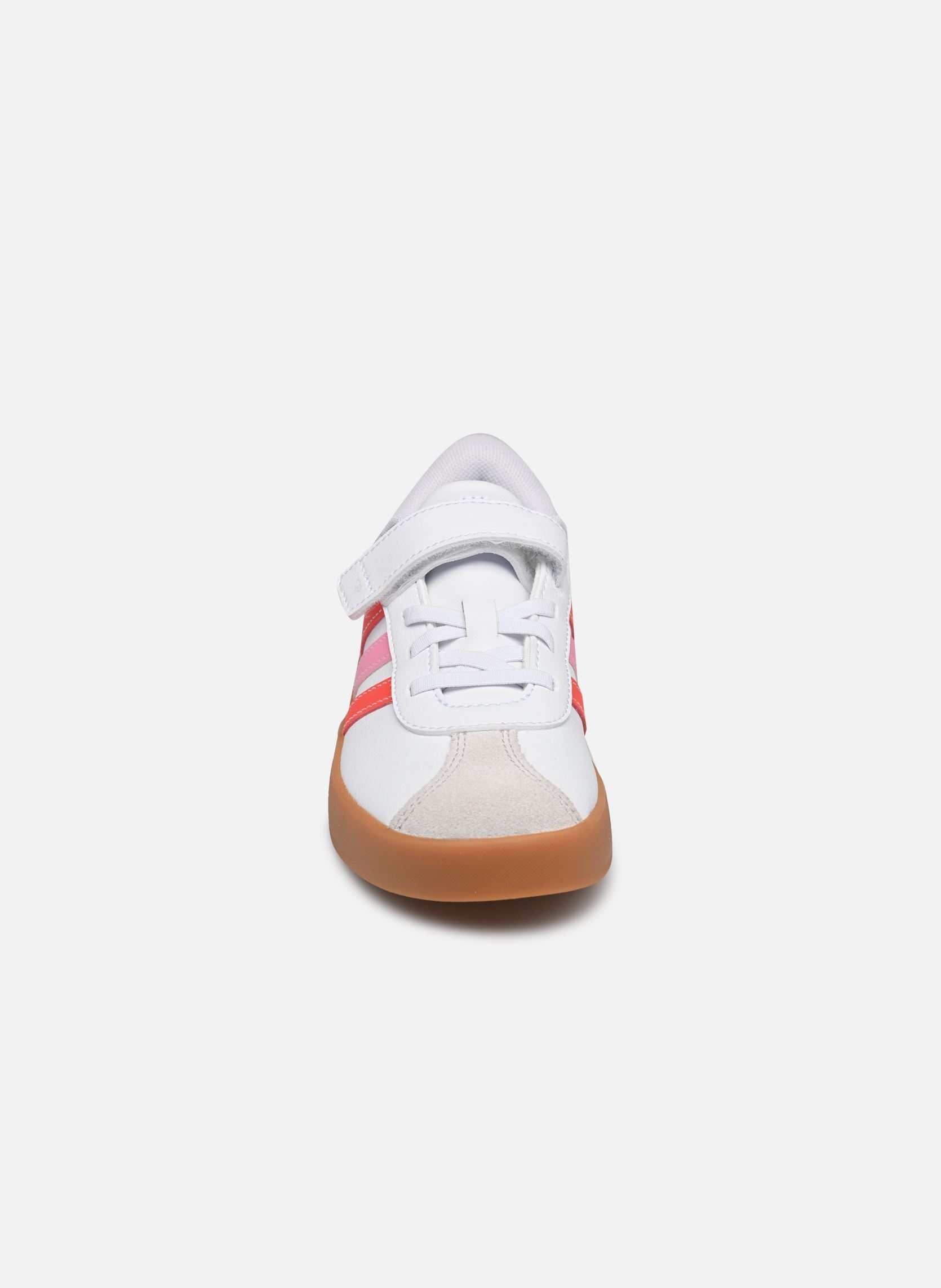 Sneakers VL COURT 3.0 EL C bambina bianco adidas sportswear Sneakers VL COURT 3.0 EL C bambina bianco FTWBLA/ROUVIF/ROSBON