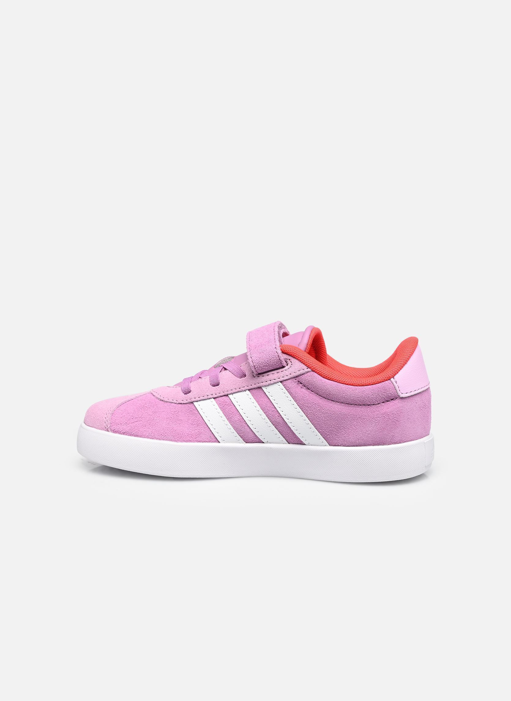 Sneakers VL COURT 3.0 EL C paars adidas sportswear Sneakers VL COURT 3.0 EL C paars PREPUR/FTWWHT/LUCRED