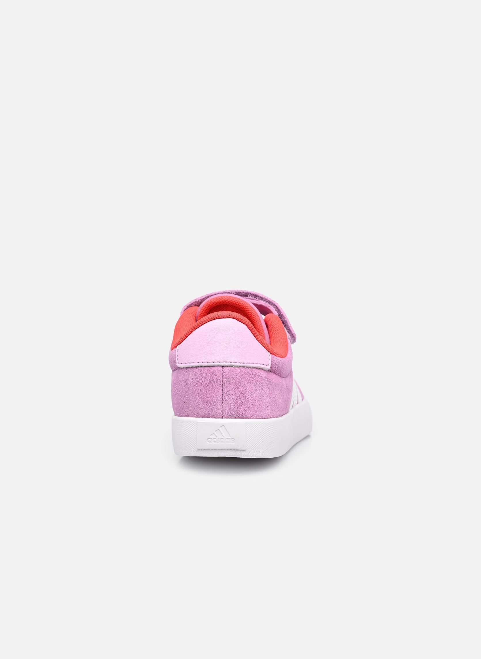Sneakers VL COURT 3.0 EL C paars adidas sportswear Sneakers VL COURT 3.0 EL C paars PREPUR/FTWWHT/LUCRED