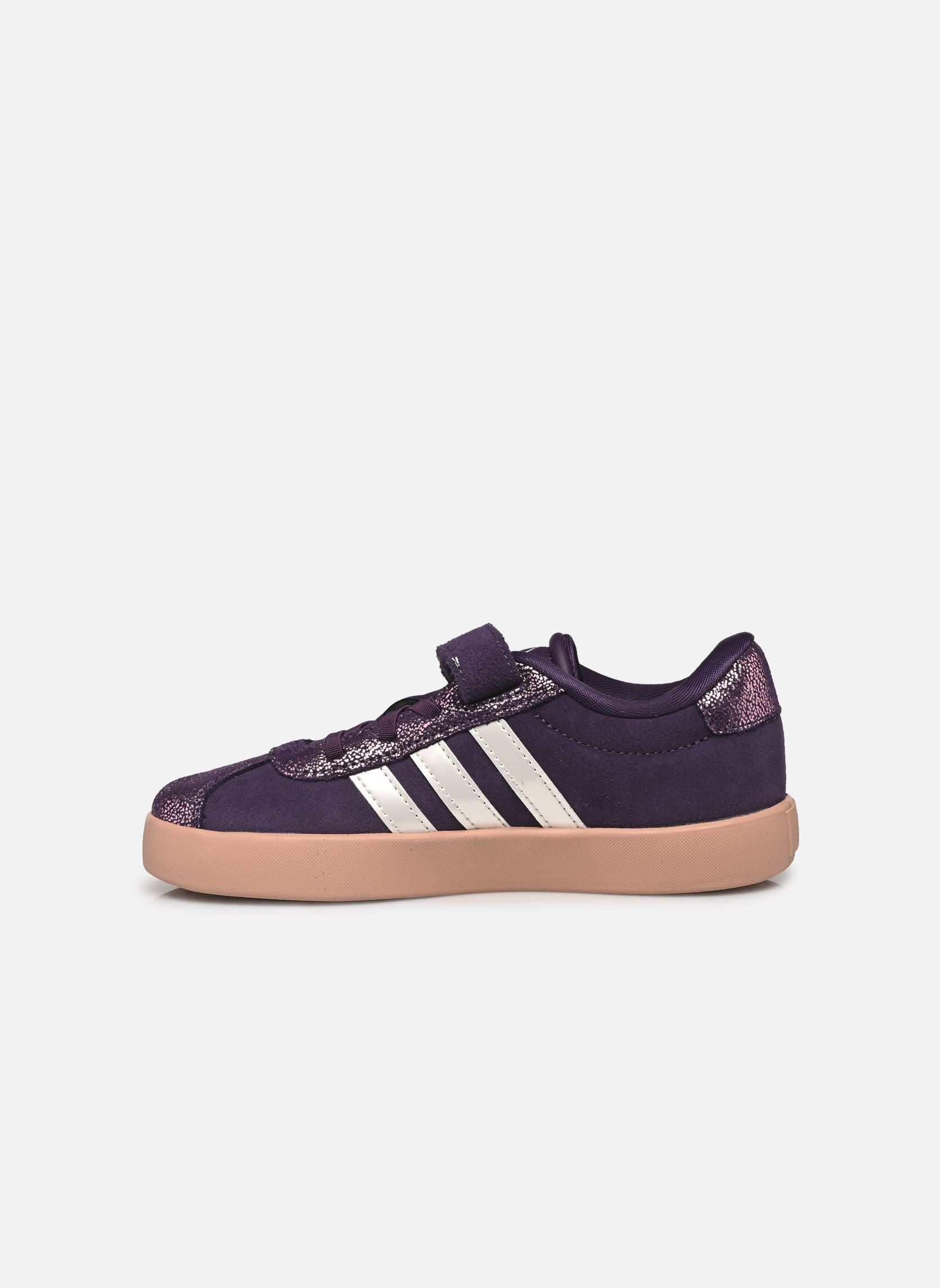Sneakers VL COURT 3.0 EL C paars adidas sportswear Sneakers VL COURT 3.0 EL C paars AURPLU/ZEROMT/PIKGUM
