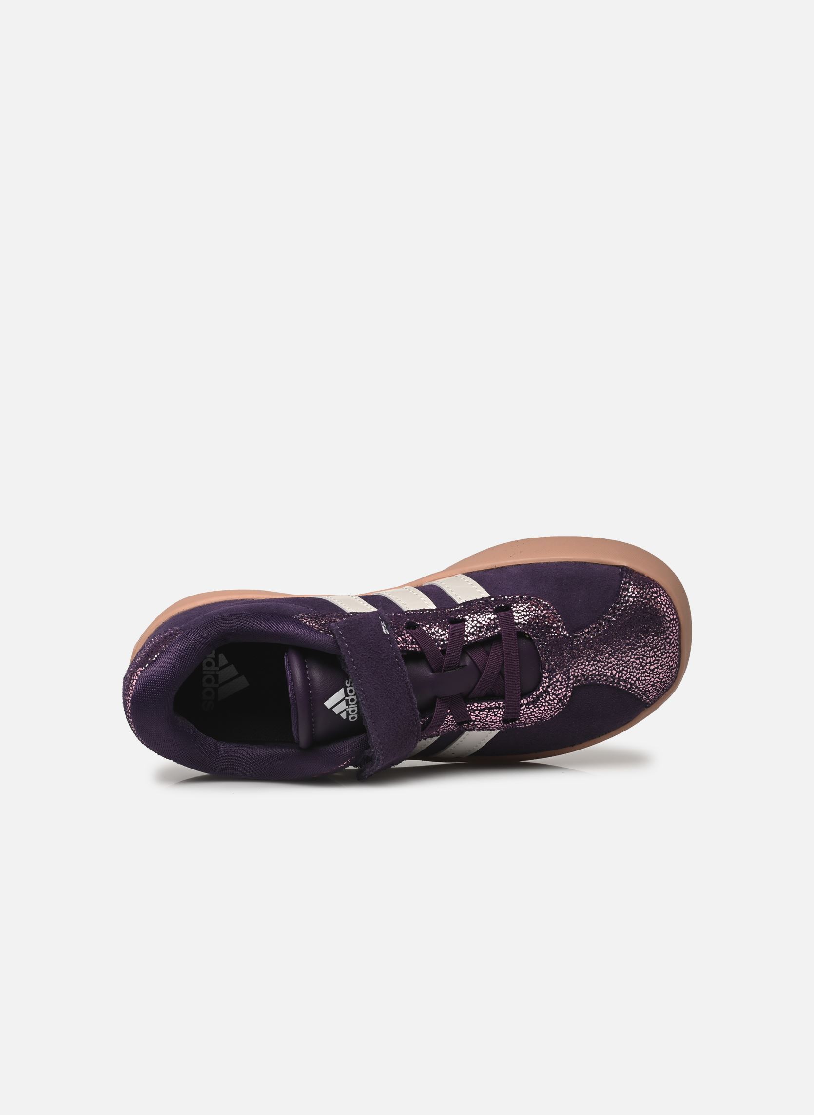 Sneakers VL COURT 3.0 EL C paars adidas sportswear Sneakers VL COURT 3.0 EL C paars AURPLU/ZEROMT/PIKGUM