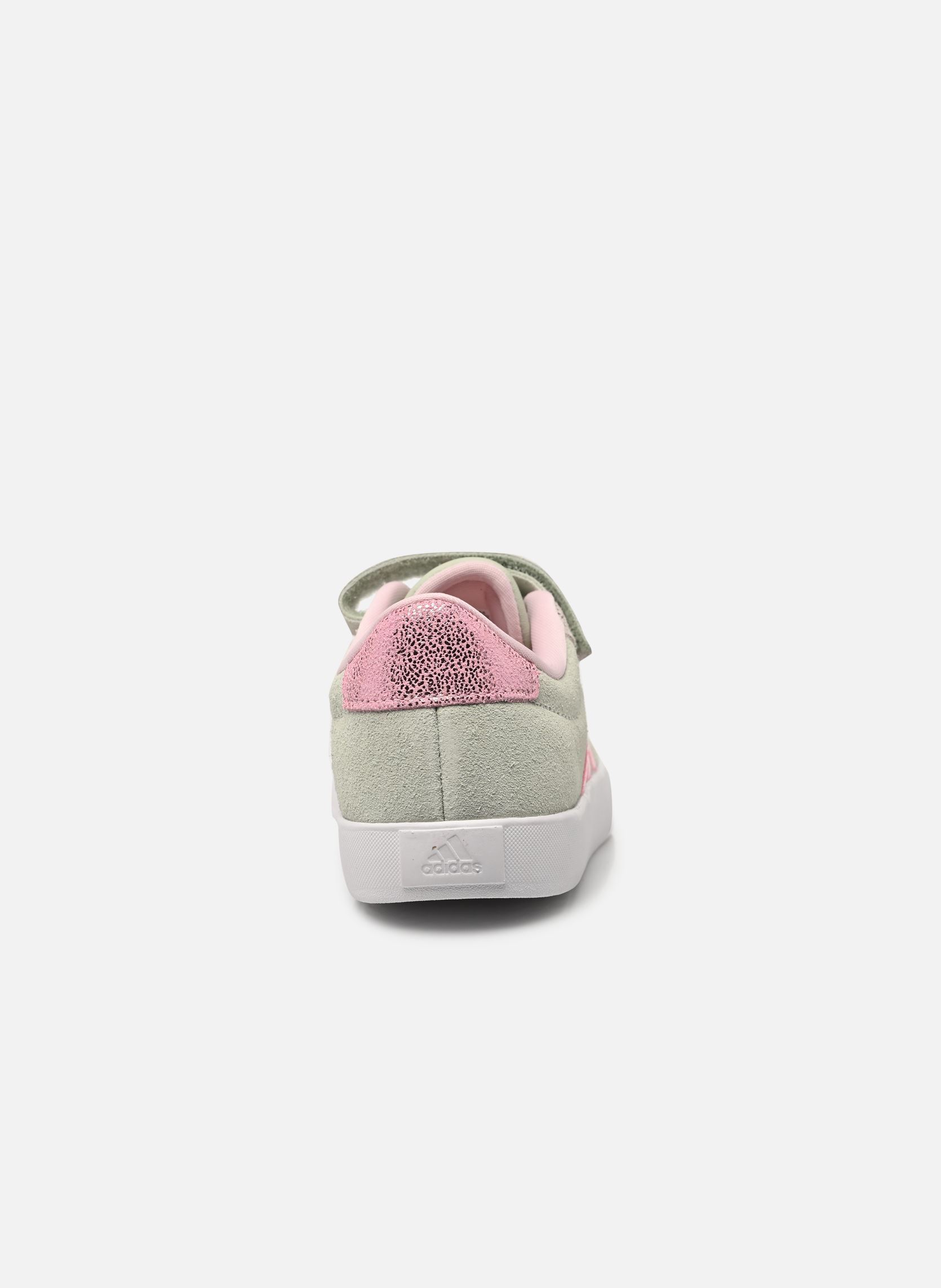 Baskets VL COURT 3.0 EL C fille vert adidas sportswear Baskets VL COURT 3.0 EL C fille vert LINGRN/BLIPNK/CLPINK