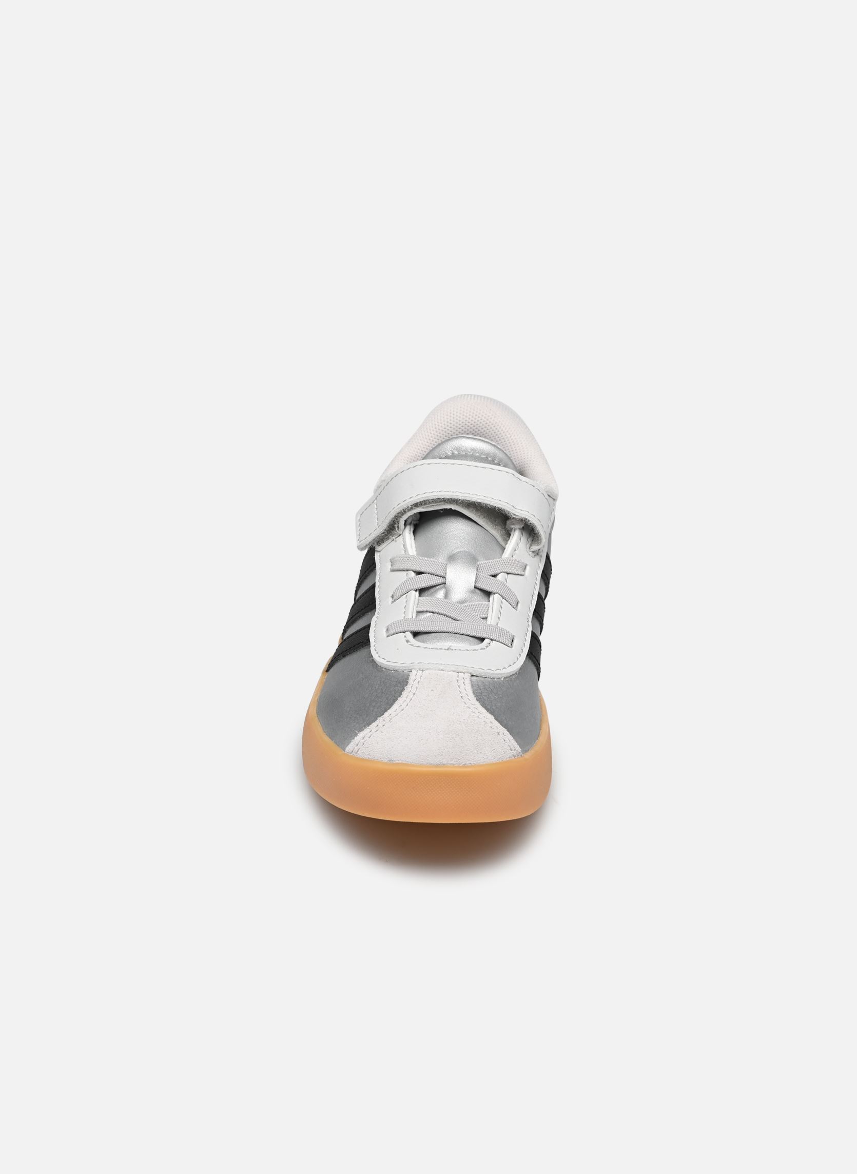 Baskets VL COURT 3.0 EL C fille argent adidas sportswear Baskets VL COURT 3.0 EL C fille argent SILVMT/CBLACK/LGSOGR