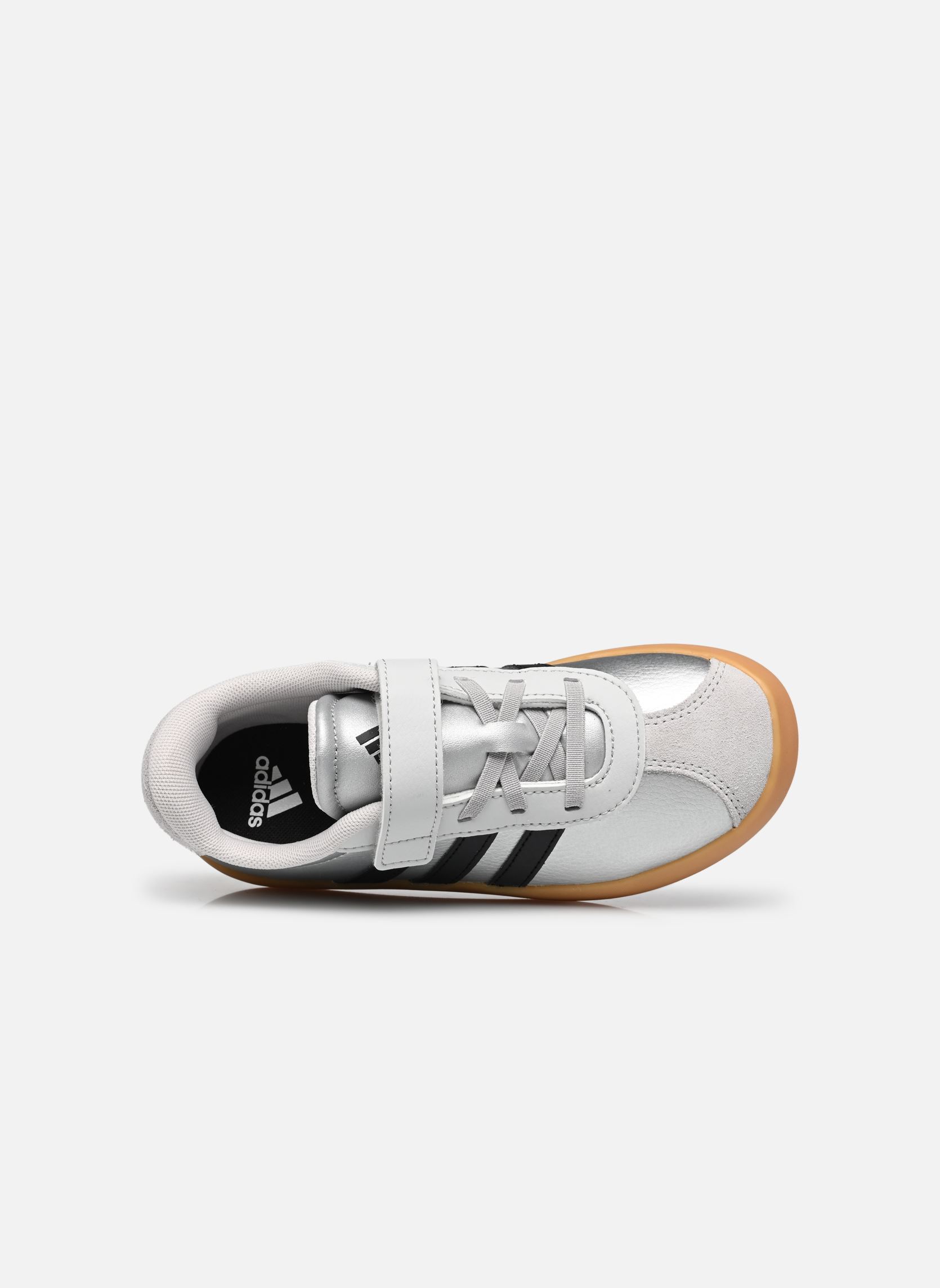 Baskets VL COURT 3.0 EL C fille argent adidas sportswear Baskets VL COURT 3.0 EL C fille argent SILVMT/CBLACK/LGSOGR