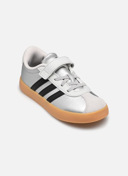 adidas sportswear Baskets VL COURT 3.0 EL C fille argent