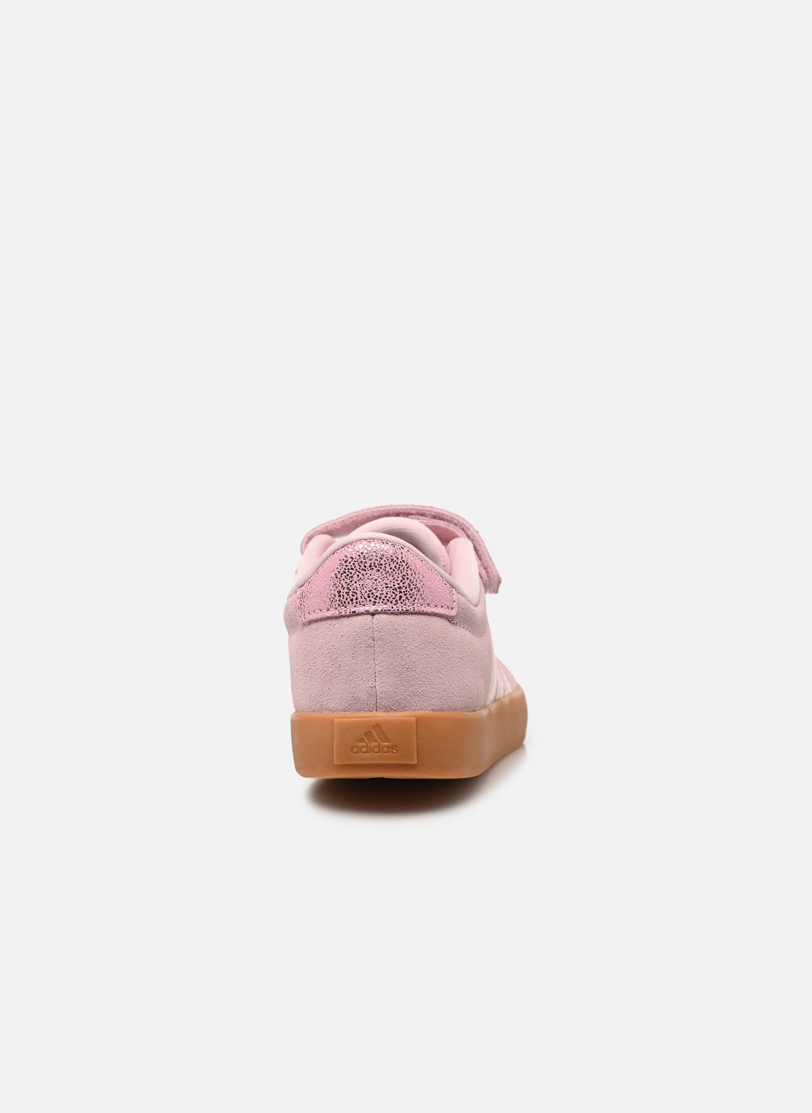 Baskets VL COURT 3.0 EL C fille rose adidas sportswear Baskets VL COURT 3.0 EL C fille rose CLPINK/CLPINK/GUM10