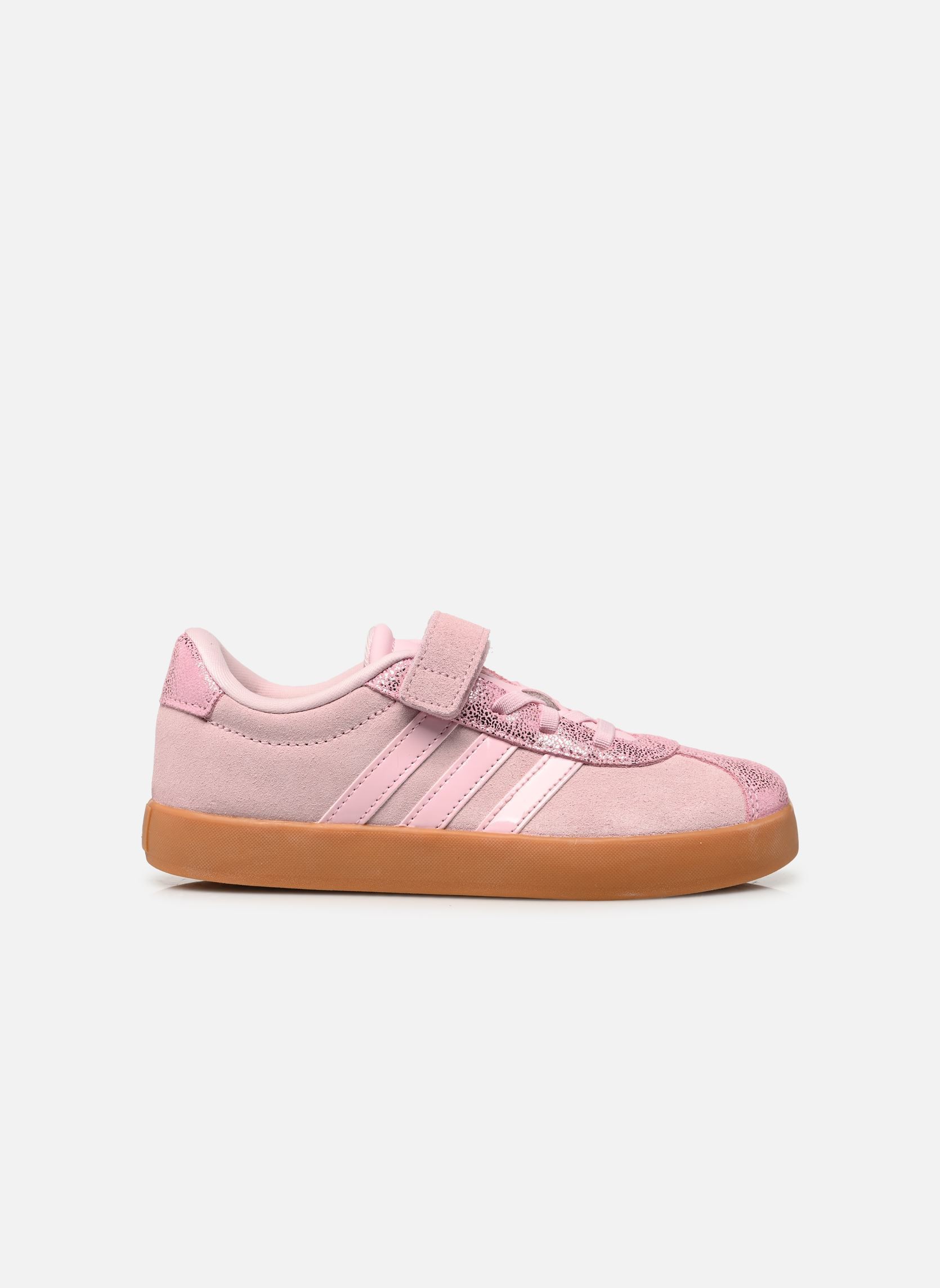 Baskets VL COURT 3.0 EL C fille rose adidas sportswear Baskets VL COURT 3.0 EL C fille rose CLPINK/CLPINK/GUM10