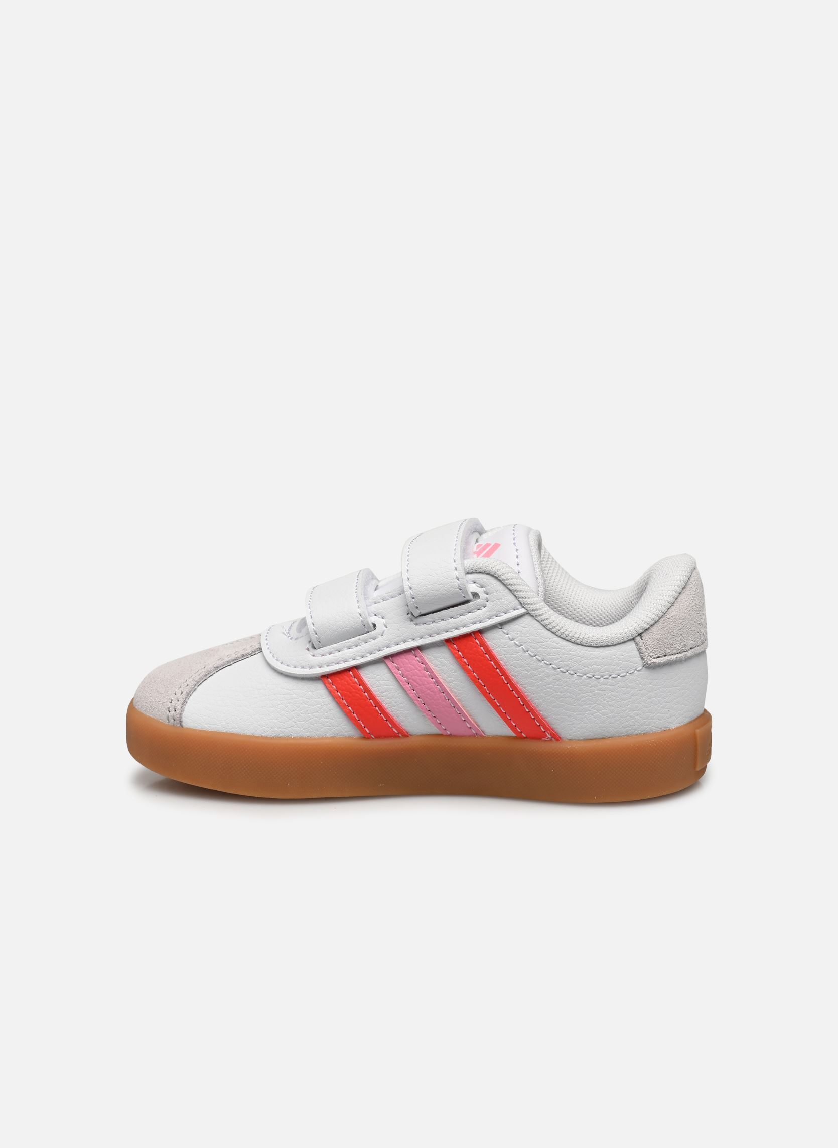 Baskets VL COURT 3.0 CF I fille blanc adidas sportswear Baskets VL COURT 3.0 CF I fille blanc FTWBLA/ROUVIF/ROSBON