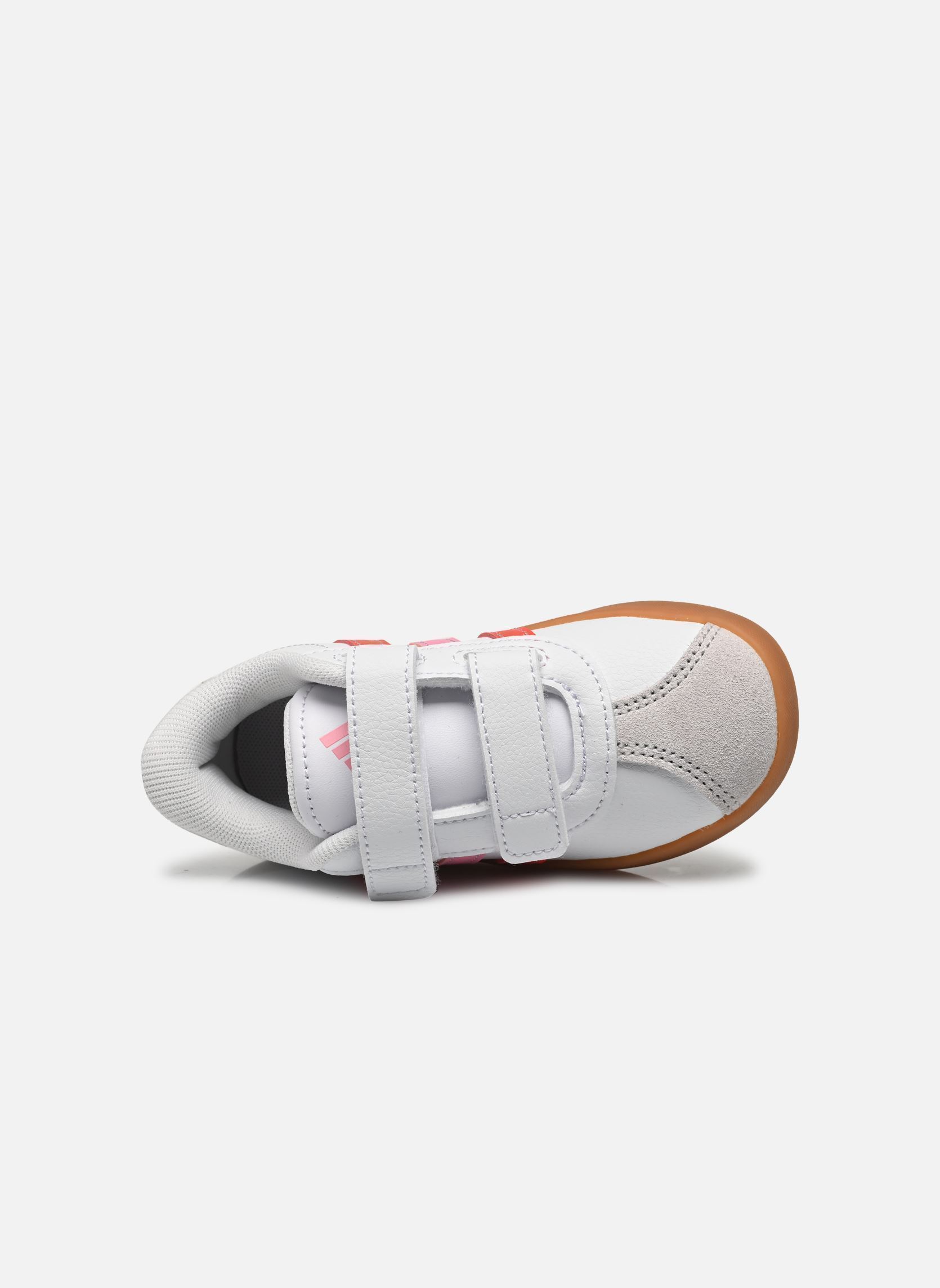 Baskets VL COURT 3.0 CF I fille blanc adidas sportswear Baskets VL COURT 3.0 CF I fille blanc FTWBLA/ROUVIF/ROSBON