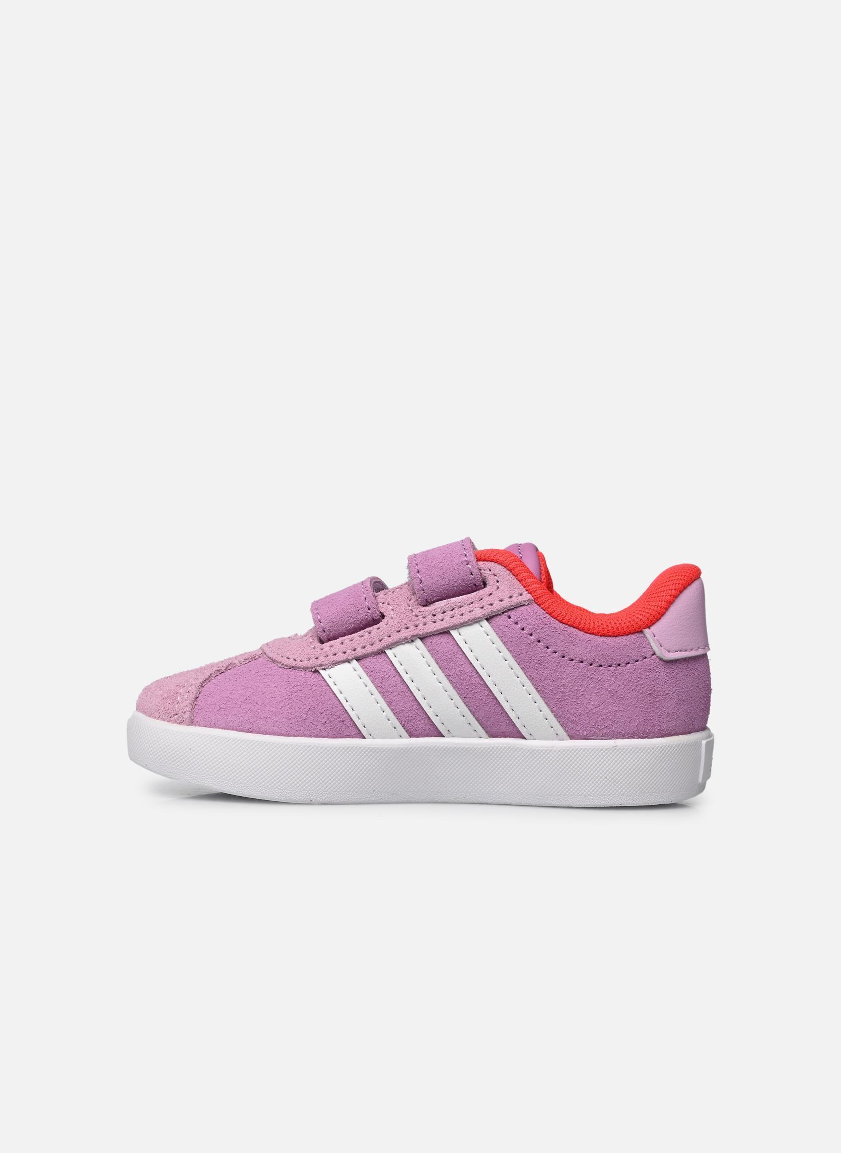Baskets VL COURT 3.0 CF I violet adidas sportswear Baskets VL COURT 3.0 CF I violet PREPUR/FTWWHT/LUCRED