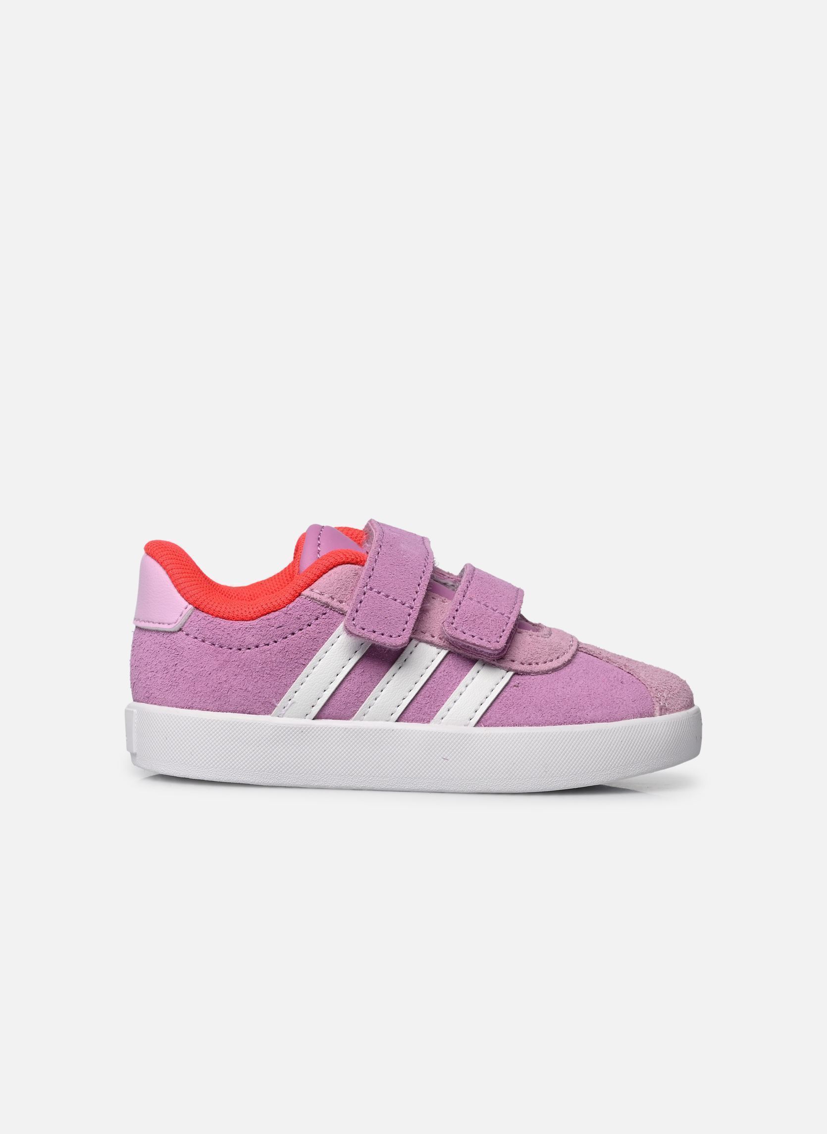 Baskets VL COURT 3.0 CF I violet adidas sportswear Baskets VL COURT 3.0 CF I violet PREPUR/FTWWHT/LUCRED