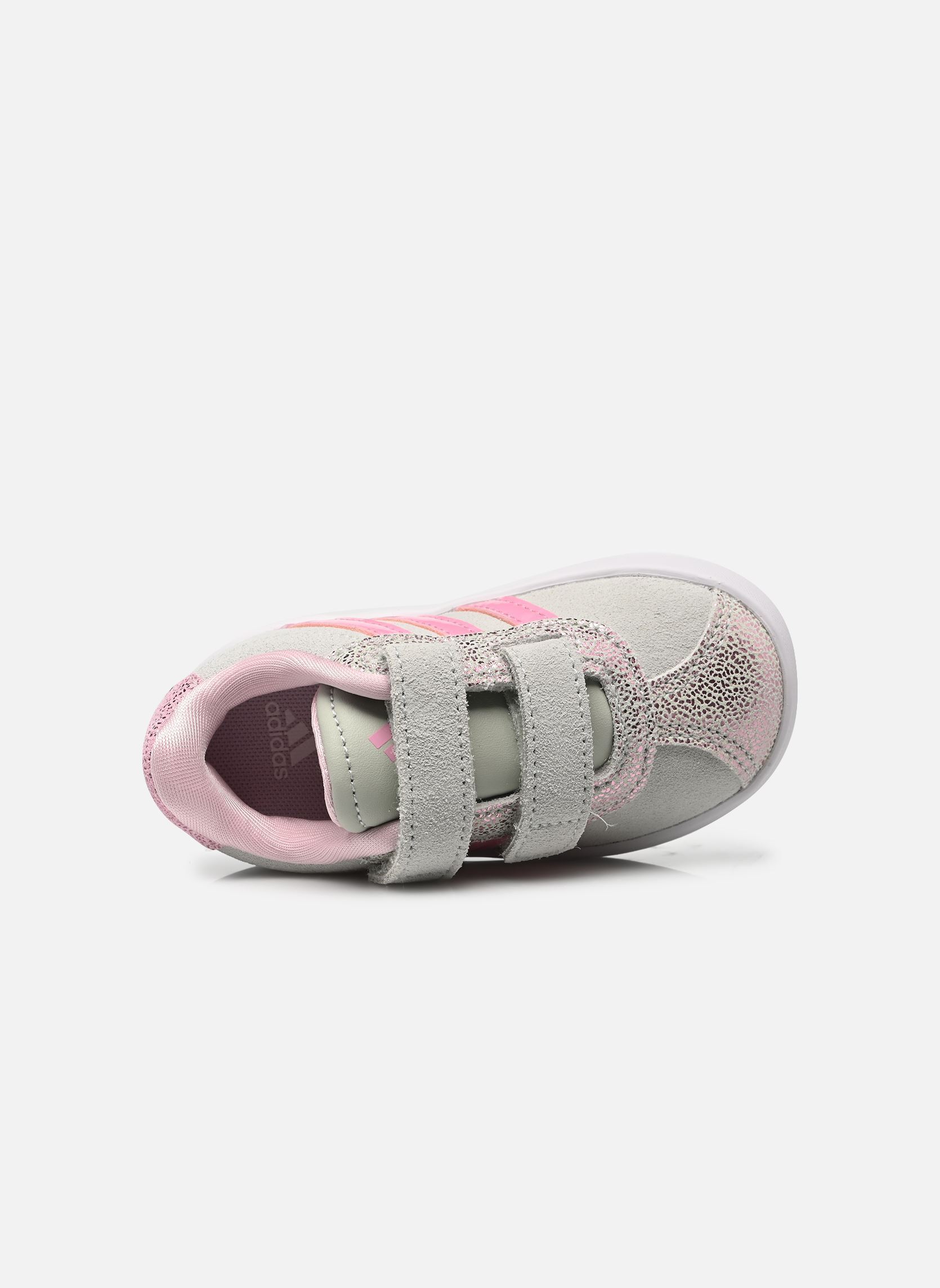Sneaker VL COURT 3.0 CF I mädchen beige adidas sportswear Sneaker VL COURT 3.0 CF I mädchen beige LINGRN/BLIPNK/CLPINK