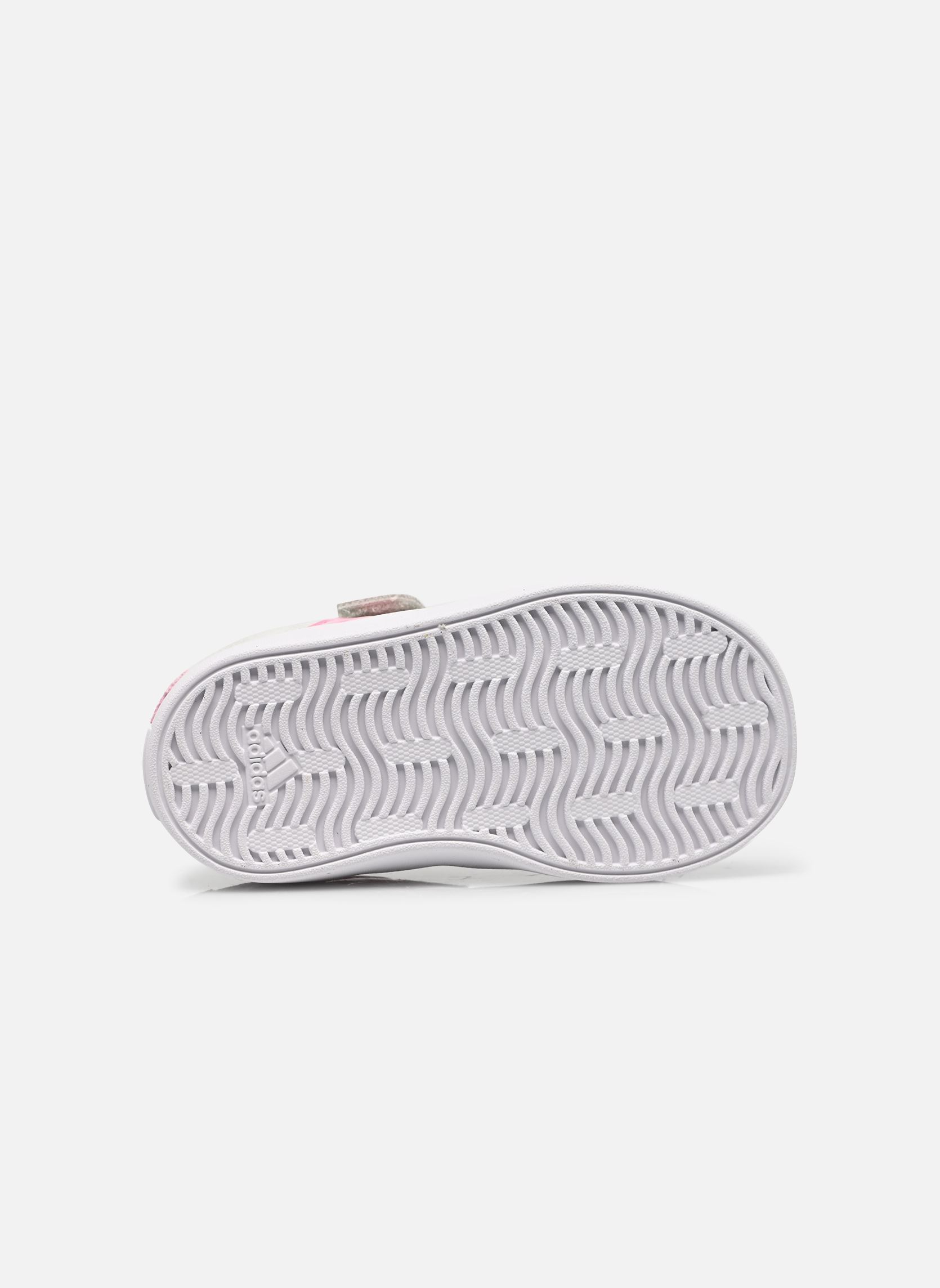 Sneaker VL COURT 3.0 CF I mädchen beige adidas sportswear Sneaker VL COURT 3.0 CF I mädchen beige LINGRN/BLIPNK/CLPINK