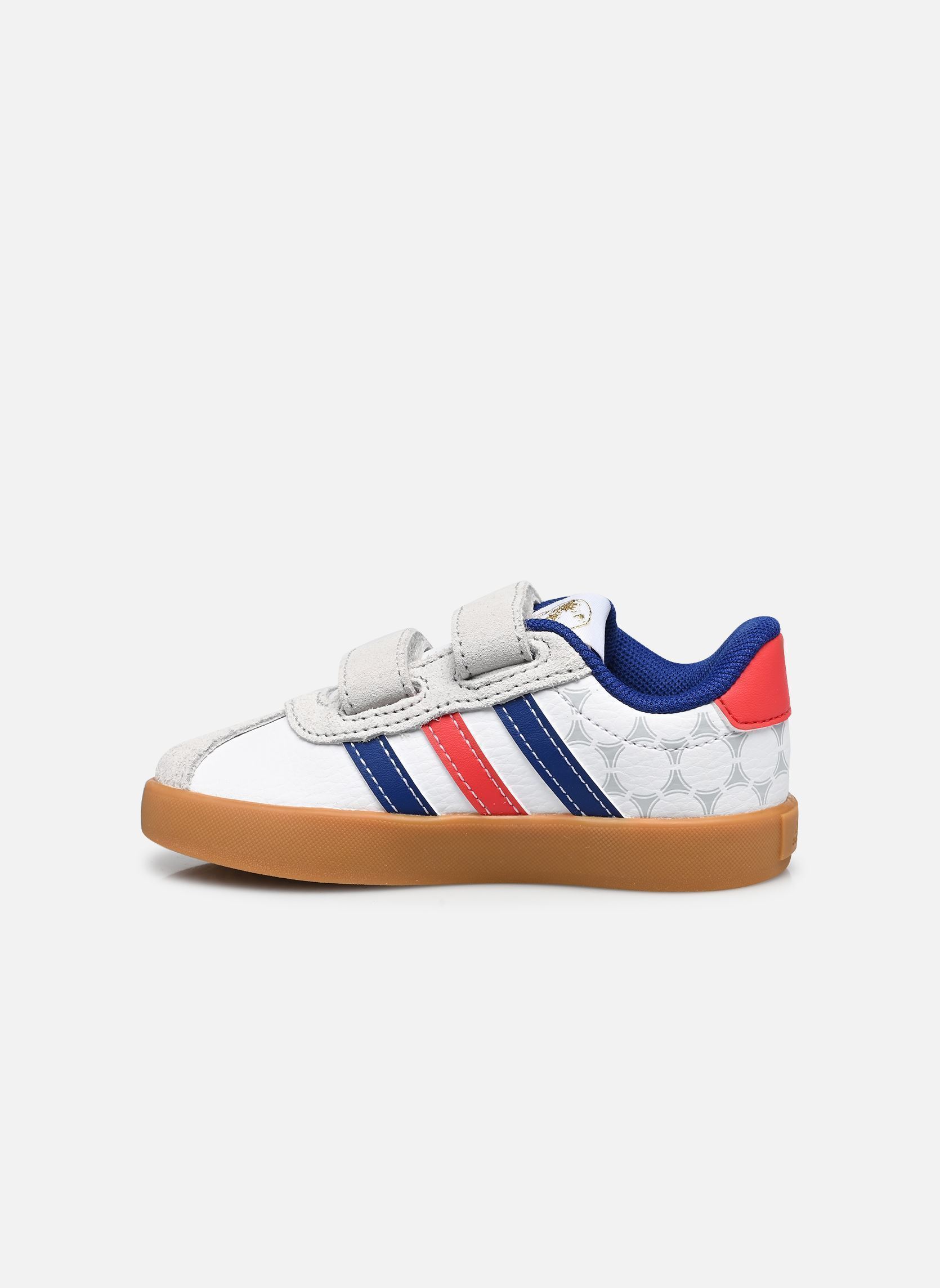 Baskets VL COURT 3.0 CF I fille blanc adidas sportswear Baskets VL COURT 3.0 CF I fille blanc FTWWHT/PURRUB/MYSINK