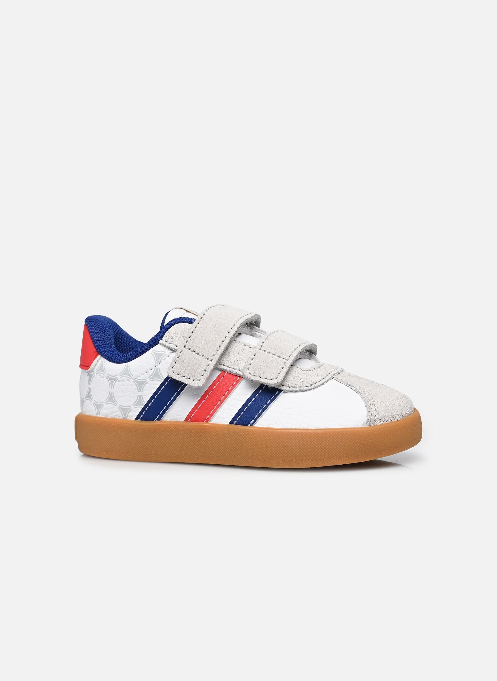 Baskets VL COURT 3.0 CF I fille blanc adidas sportswear Baskets VL COURT 3.0 CF I fille blanc FTWWHT/PURRUB/MYSINK