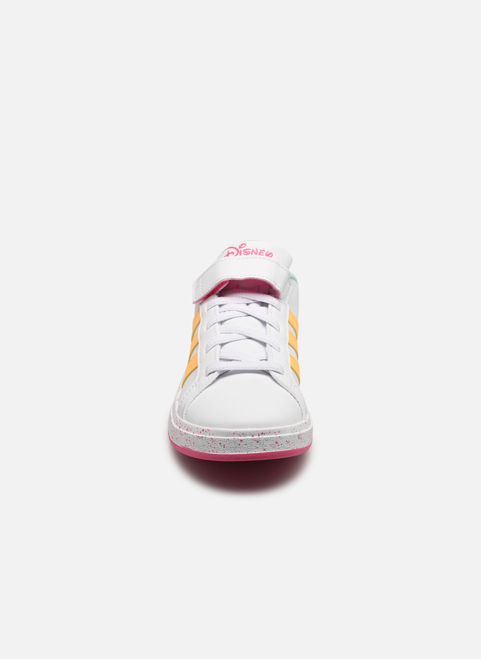Baskets Grand Court Minnie El K fille blanc adidas sportswear Baskets Grand Court Minnie El K fille blanc FTWWHT/SPARK/PULMAG