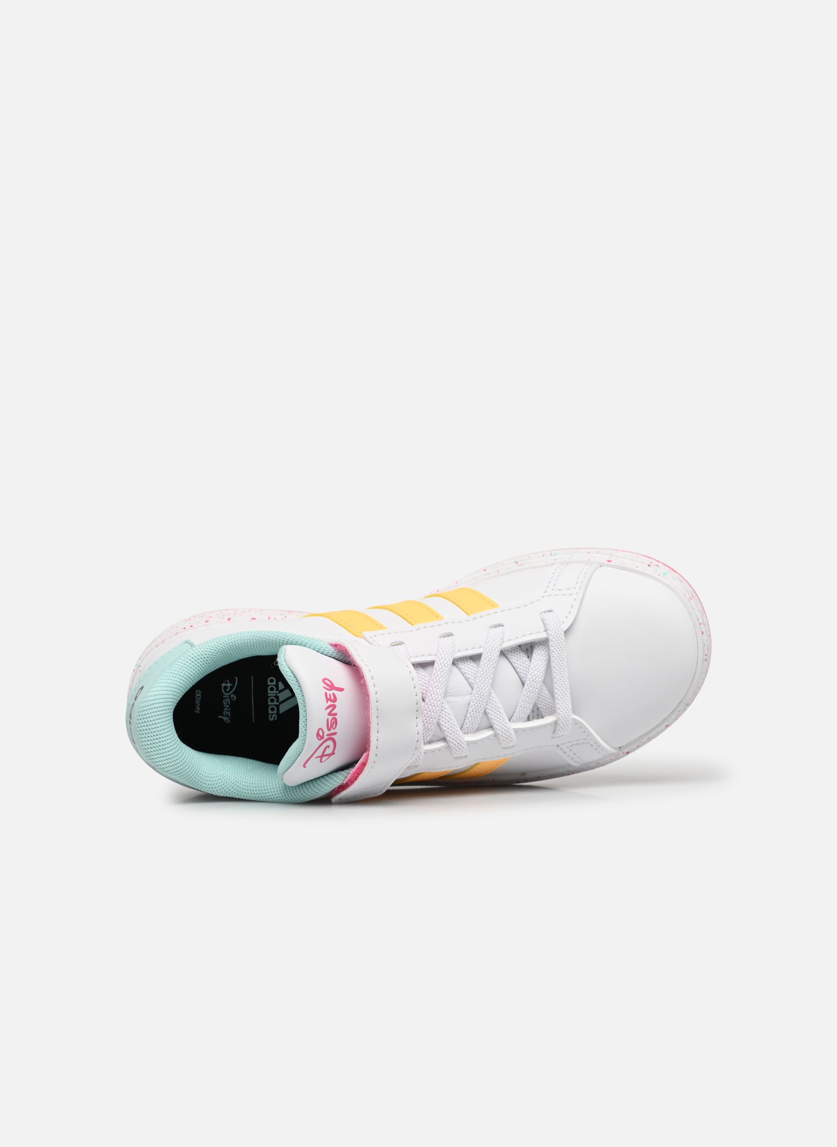 Baskets Grand Court Minnie El K fille blanc adidas sportswear Baskets Grand Court Minnie El K fille blanc FTWWHT/SPARK/PULMAG