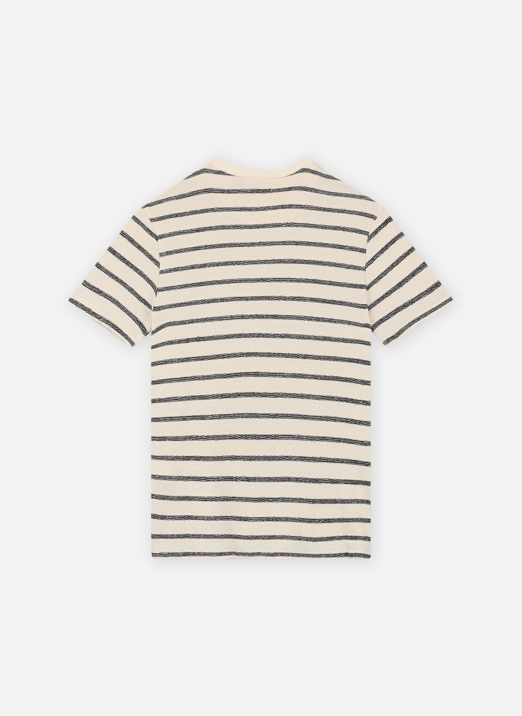 T-shirt a maniche corte XY10053 bambino beige IKKS JUNIOR T-shirt a maniche corte XY10053 bambino beige ECRU RAYÉ