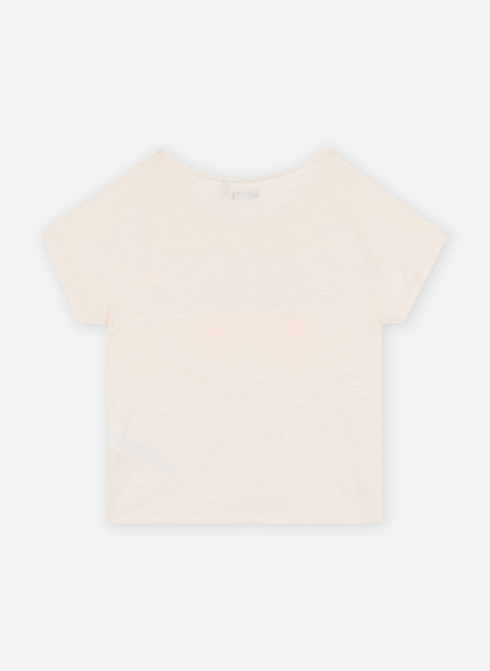 Kurzarm-T-Shirts XY10102 mädchen weiß IKKS JUNIOR Kurzarm-T-Shirts XY10102 mädchen weiß BLANC CASSÉ