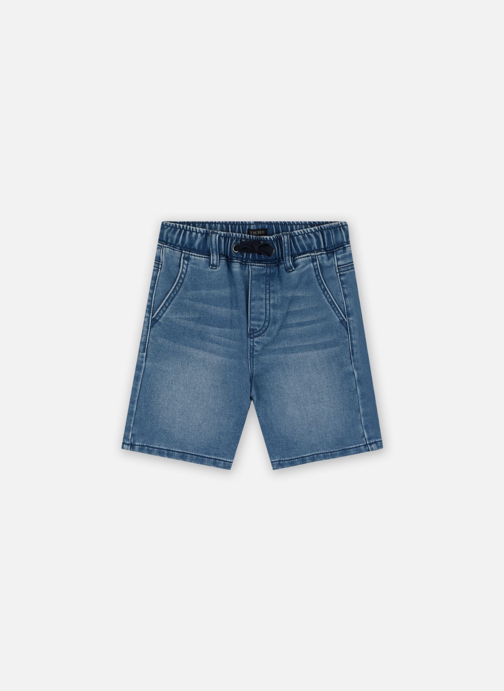 Shorts XY25003 garçon bleu IKKS JUNIOR Shorts XY25003 garçon bleu STONE BLUE