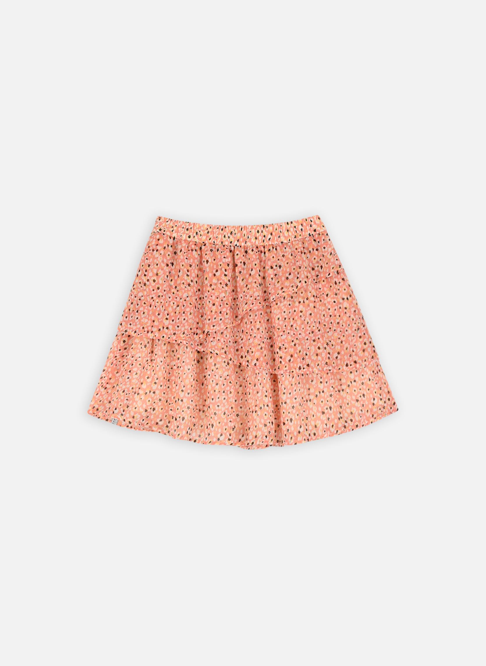 Röcke XY27092 mädchen orange IKKS JUNIOR Röcke XY27092 mädchen orange AOP TACHISTE MULTICO