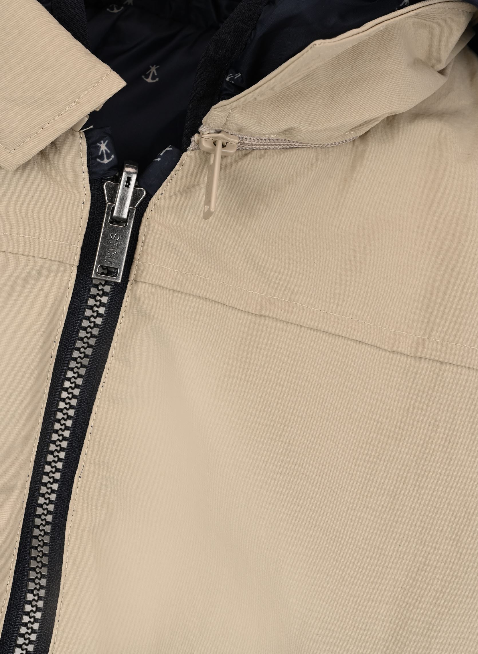 Blousons XY41033 garçon beige IKKS JUNIOR Blousons XY41033 garçon beige BEIGE MOYEN/NAVYIMP