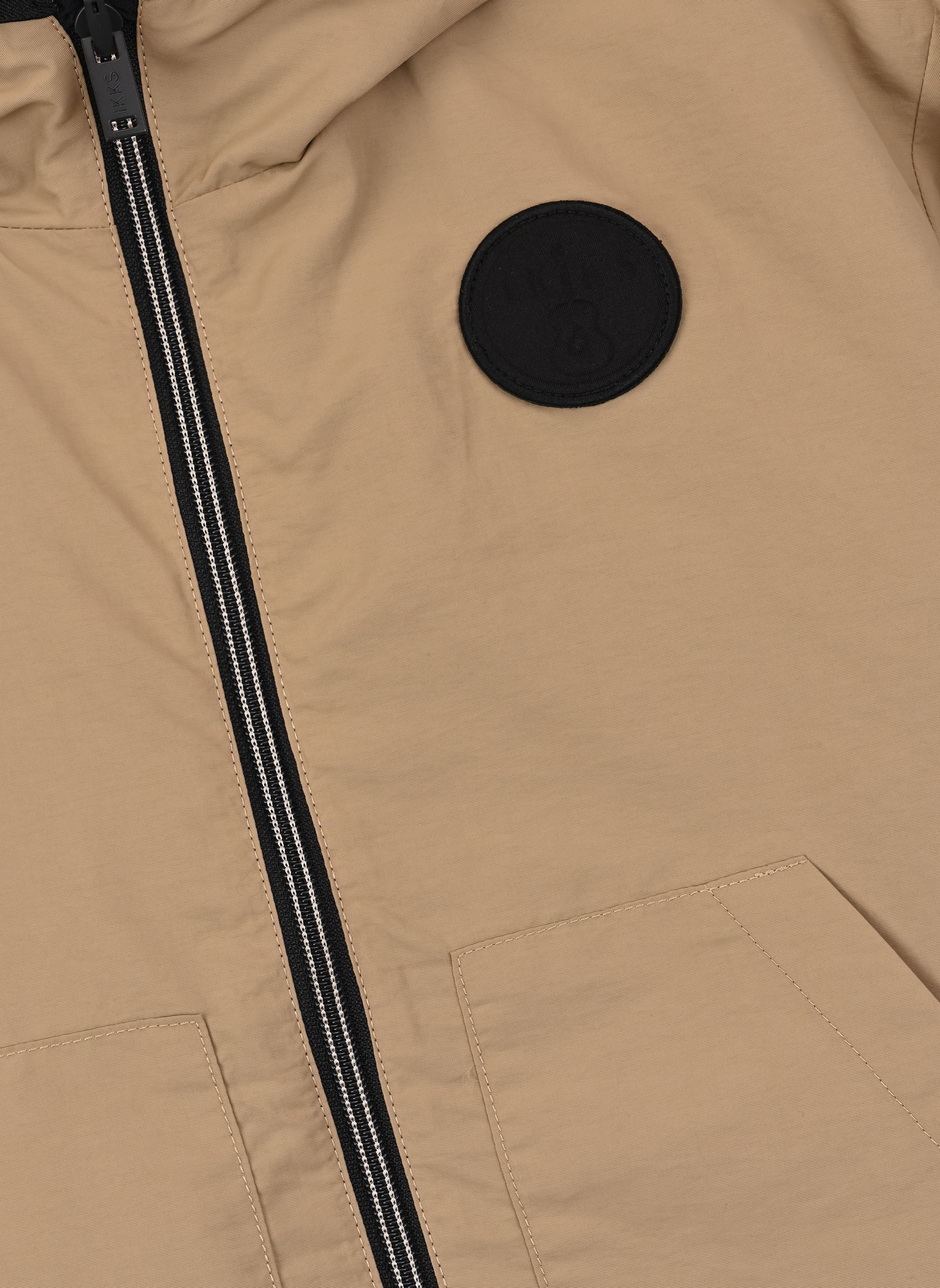 Vestes XY41063 garçon beige IKKS JUNIOR Vestes XY41063 garçon beige DUNE / NOIR