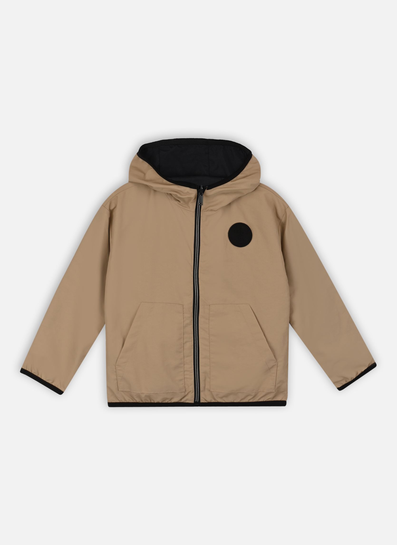 Vestes XY41063 garçon beige IKKS JUNIOR Vestes XY41063 garçon beige DUNE / NOIR
