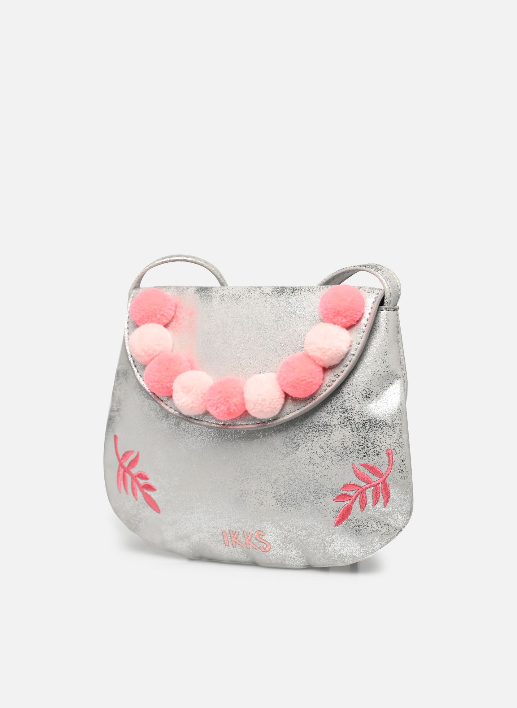 Umhängetaschen XY95062 mädchen silber IKKS JUNIOR Umhängetaschen XY95062 mädchen silber SILVER