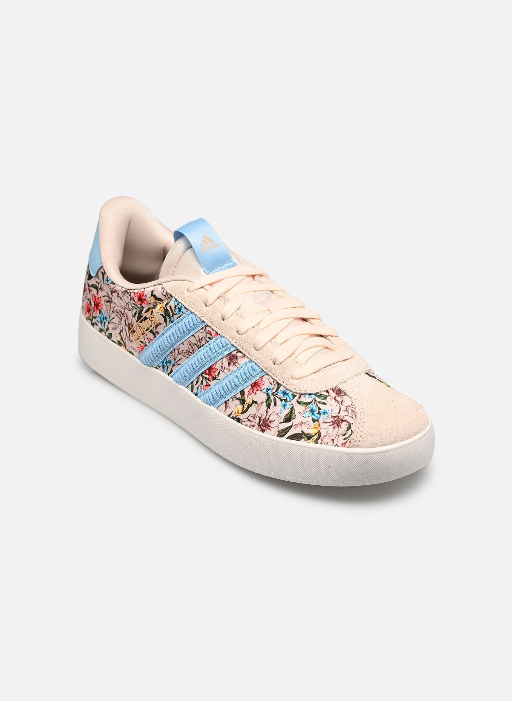Sneakers VL COURT 3.0 dames meerkleurig adidas sportswear Sneakers VL COURT 3.0 dames meerkleurig ECRU TINT FLORAL