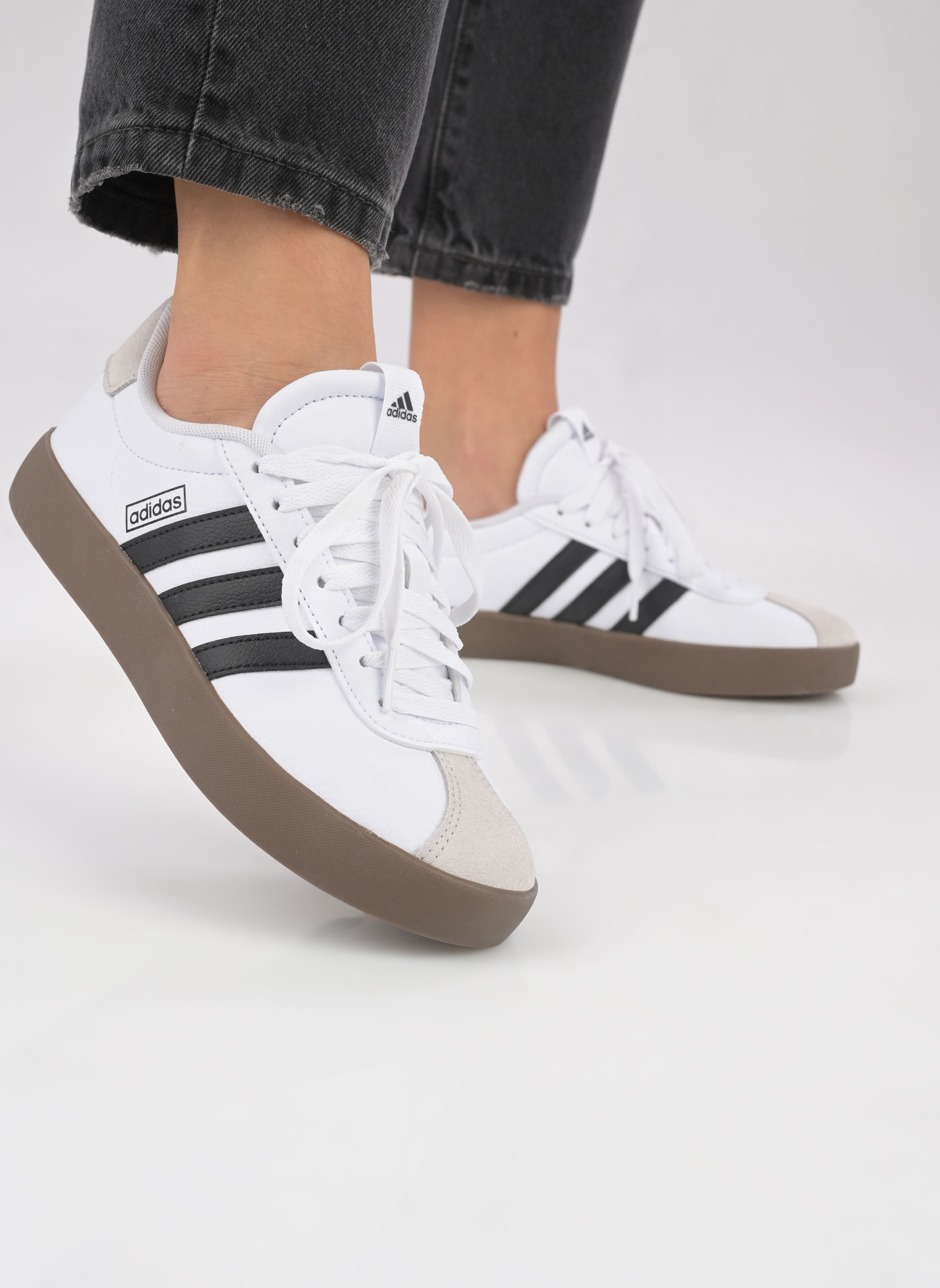 Baskets VL COURT 3.0 femme blanc adidas sportswear Baskets VL COURT 3.0 femme blanc FTWWHT/CBLACK/GREONE