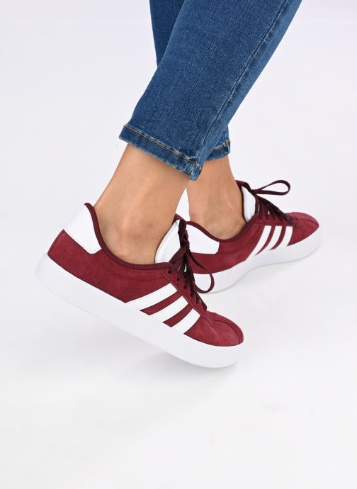 adidas sportswear Vl Court 3.0 W (Rood) - Sneakers chez Sarenza (760572)