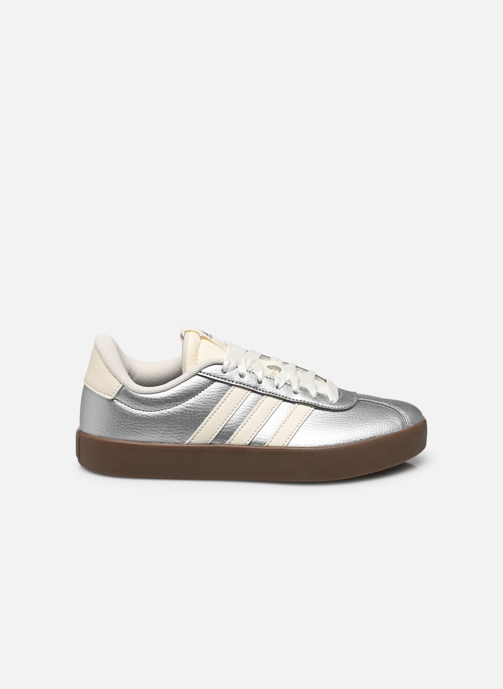Baskets VL COURT 3.0 femme argent adidas sportswear Baskets VL COURT 3.0 femme argent ARGMET/BLACAS/GUM5