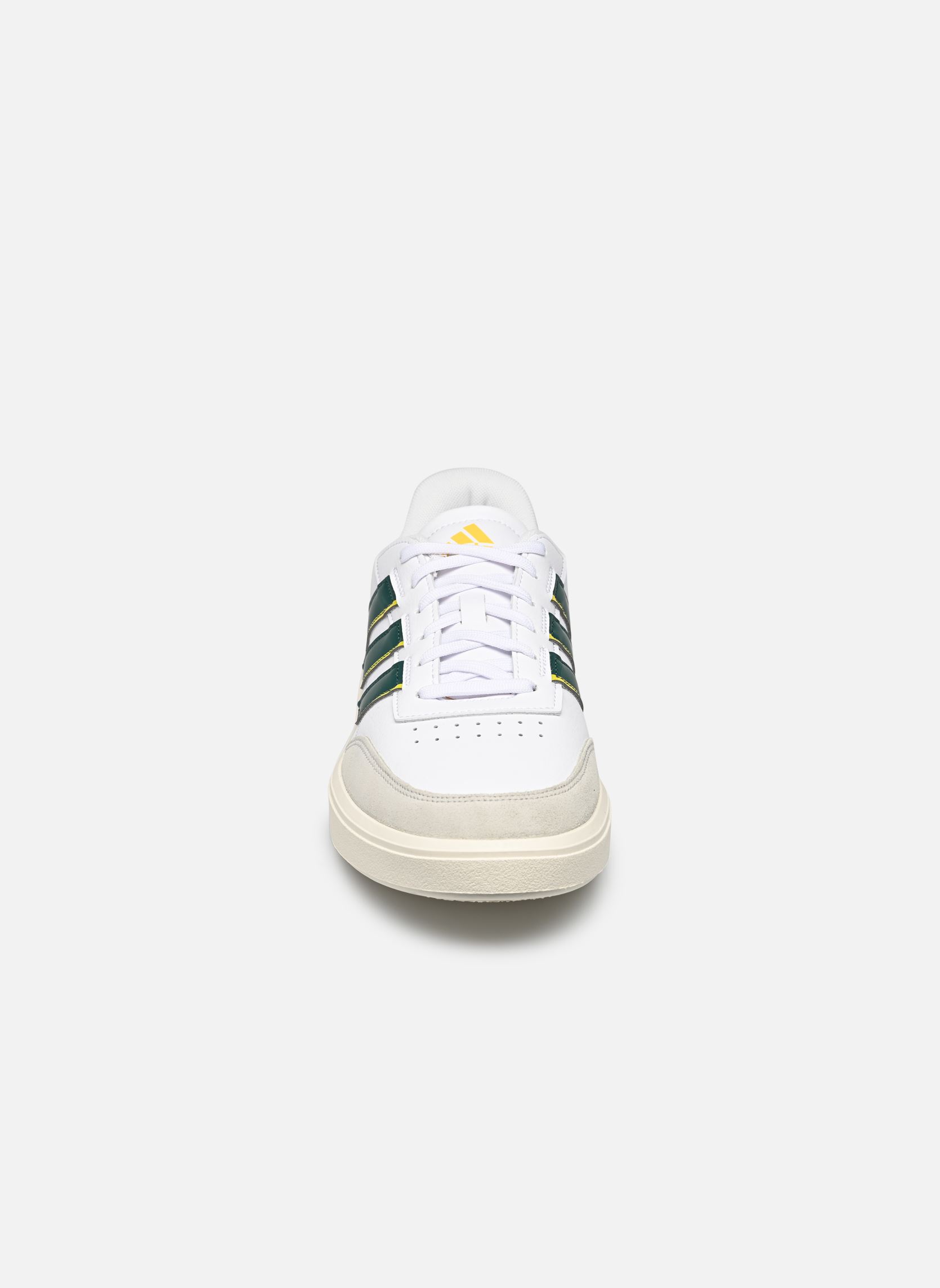 Baskets Courtblock M homme blanc adidas sportswear Baskets Courtblock M homme blanc FTWBLA/VERTCOLLE/JAU