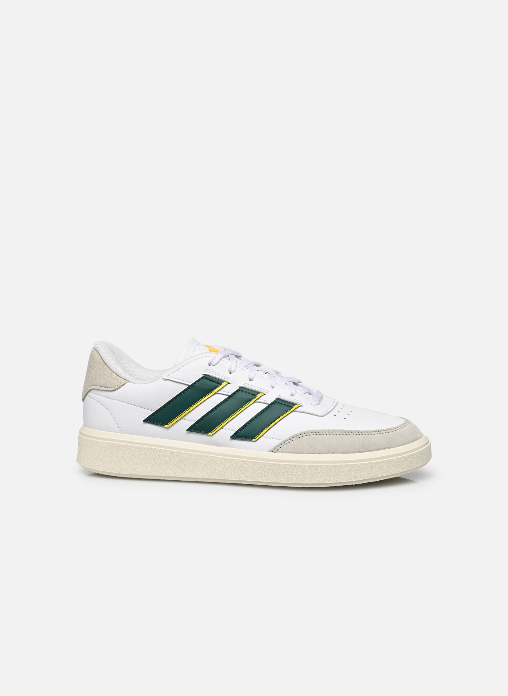 Baskets Courtblock M homme blanc adidas sportswear Baskets Courtblock M homme blanc FTWBLA/VERTCOLLE/JAU