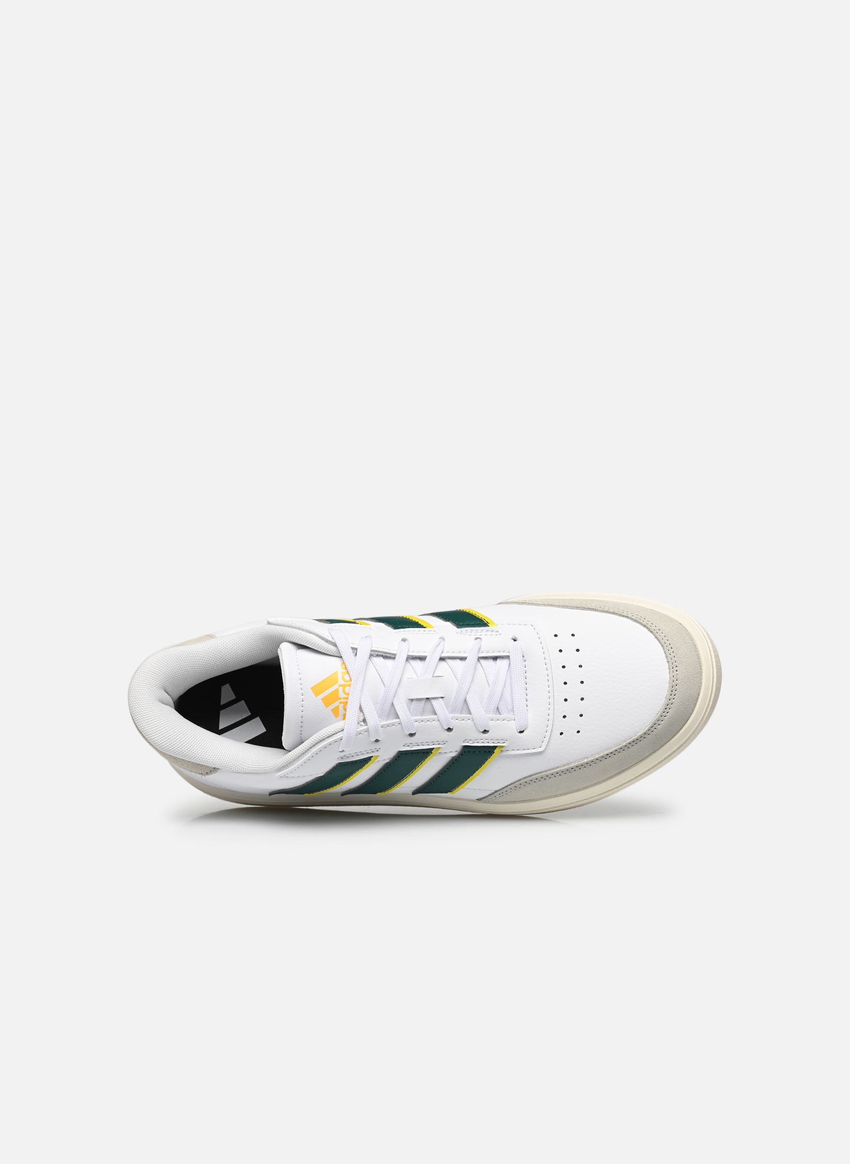 Baskets Courtblock M homme blanc adidas sportswear Baskets Courtblock M homme blanc FTWBLA/VERTCOLLE/JAU